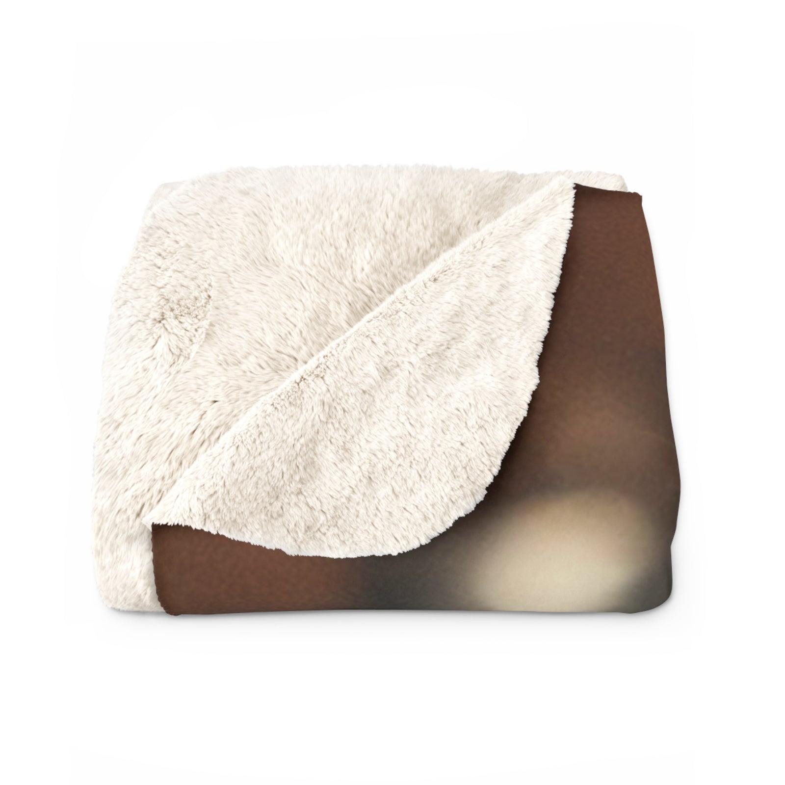 Cute Polish Cat Sherpa Fleece Blanket