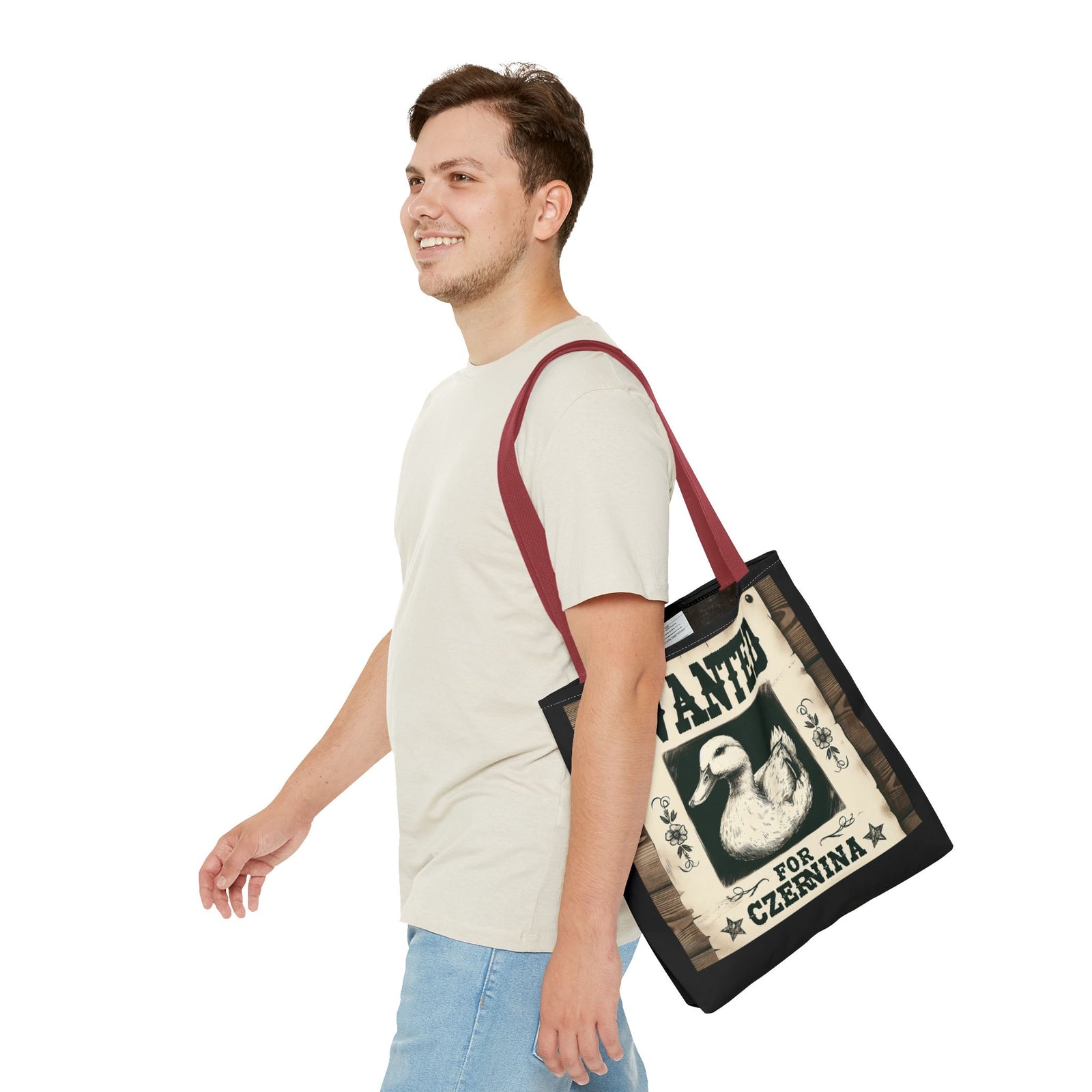 Funny Wanted Duck For Czernina Tote Bag