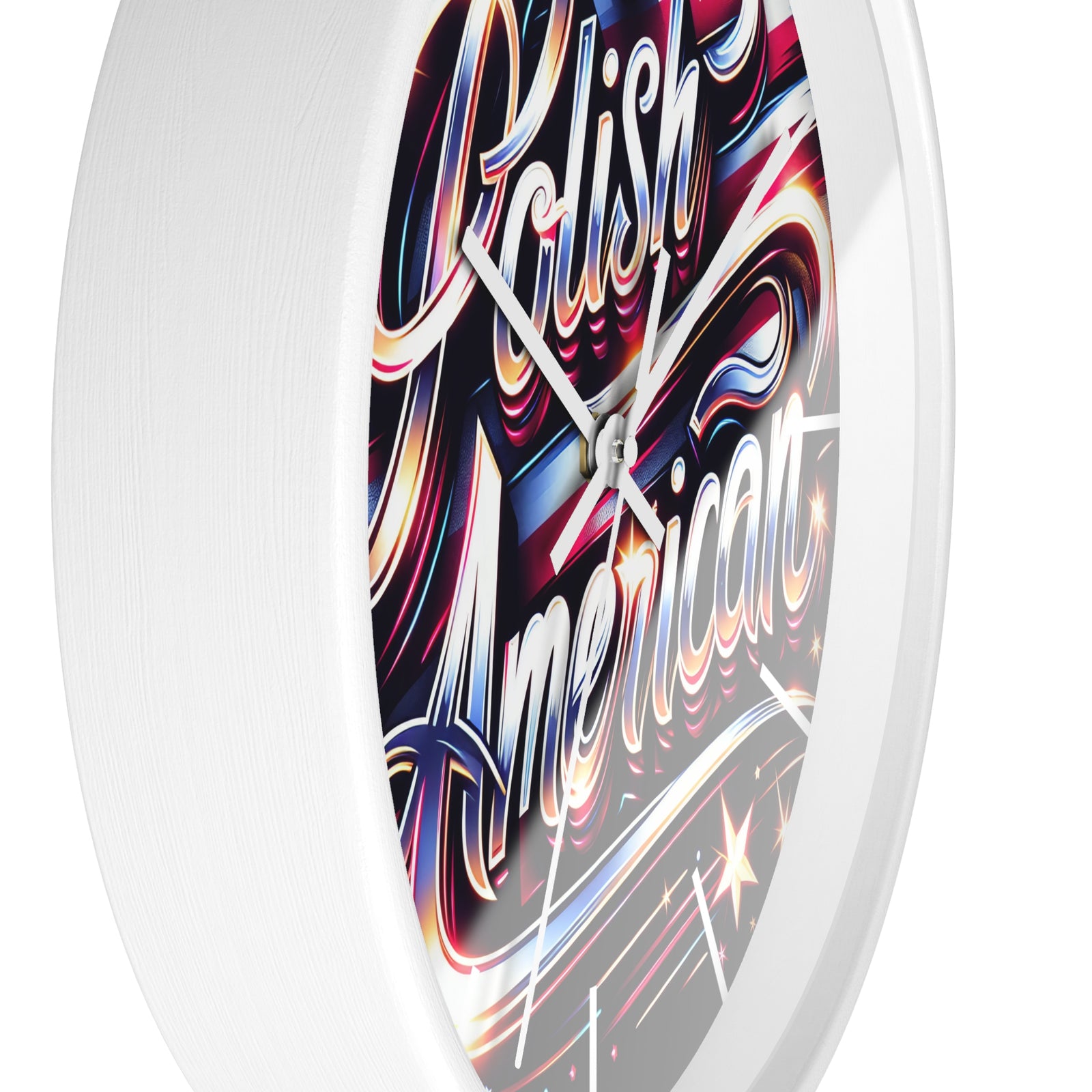 Polish American Pride Wall Clock