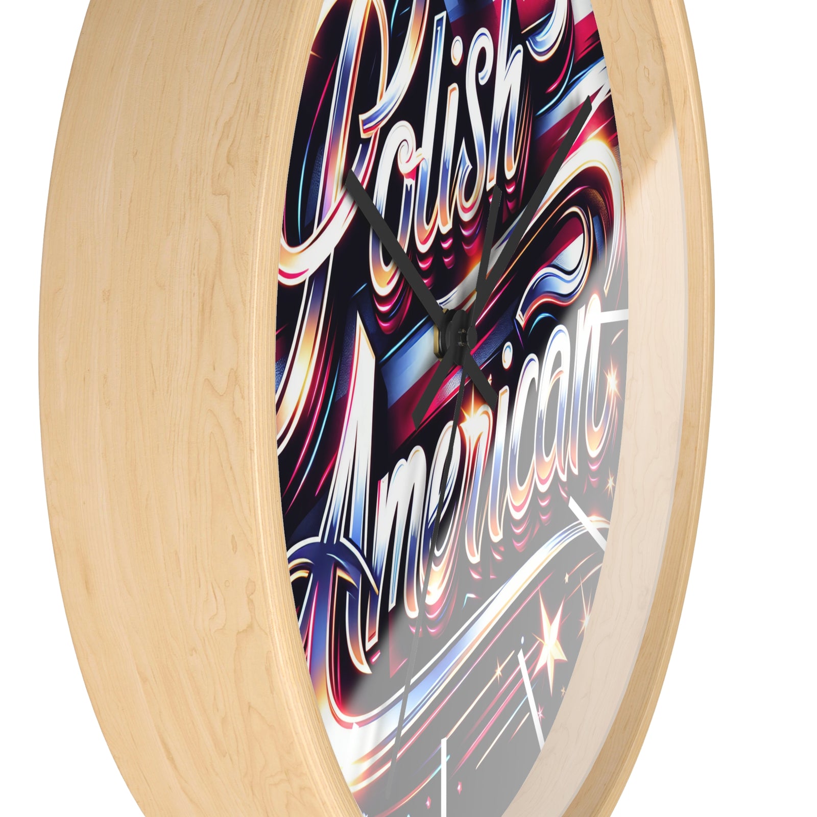 Polish American Pride Wall Clock