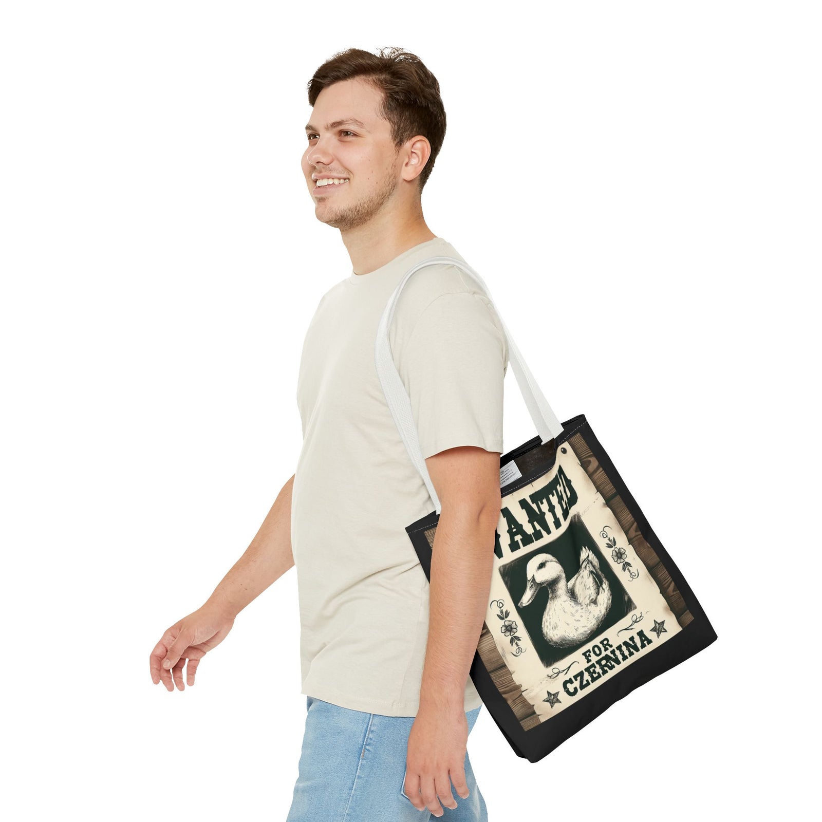 Funny Wanted Duck For Czernina Tote Bag