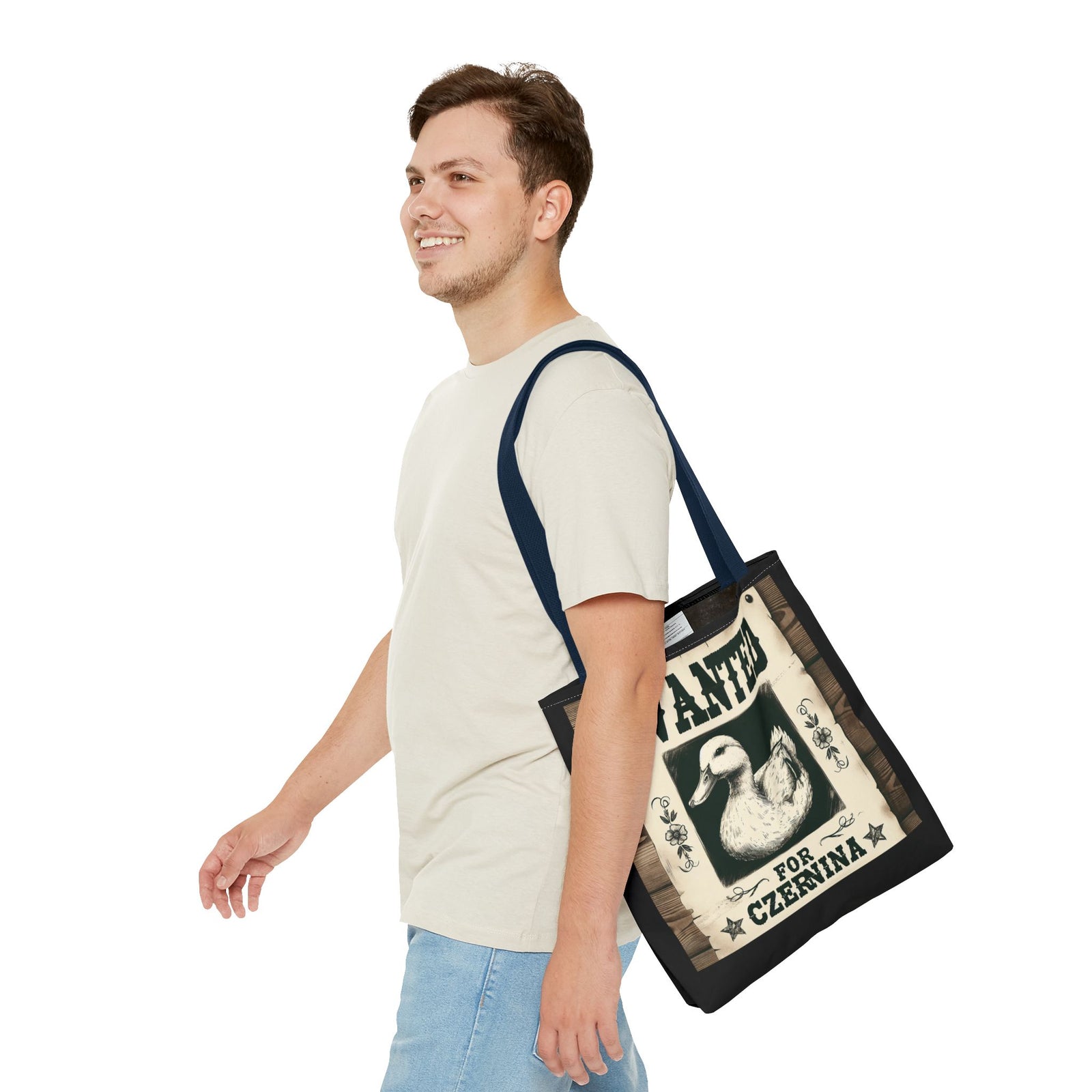Funny Wanted Duck For Czernina Tote Bag