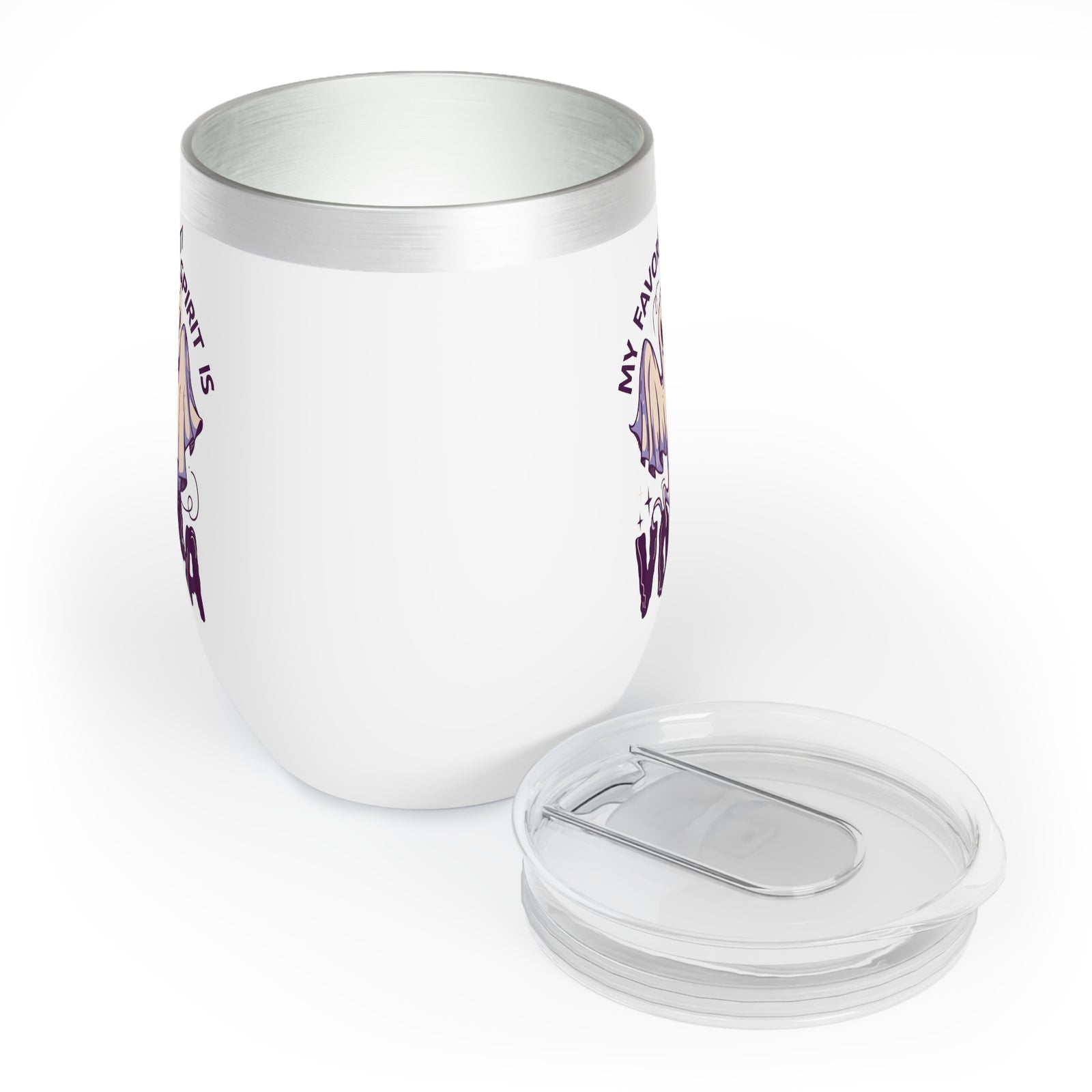 My Favorite Spirit is Vodka Wine Tumbler