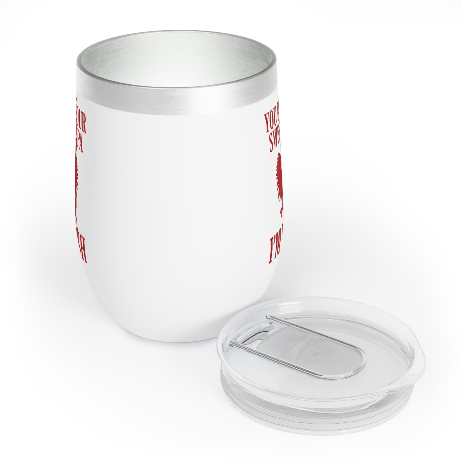 You Bet Your Sweet Dupa I'm Polish Wine Tumbler