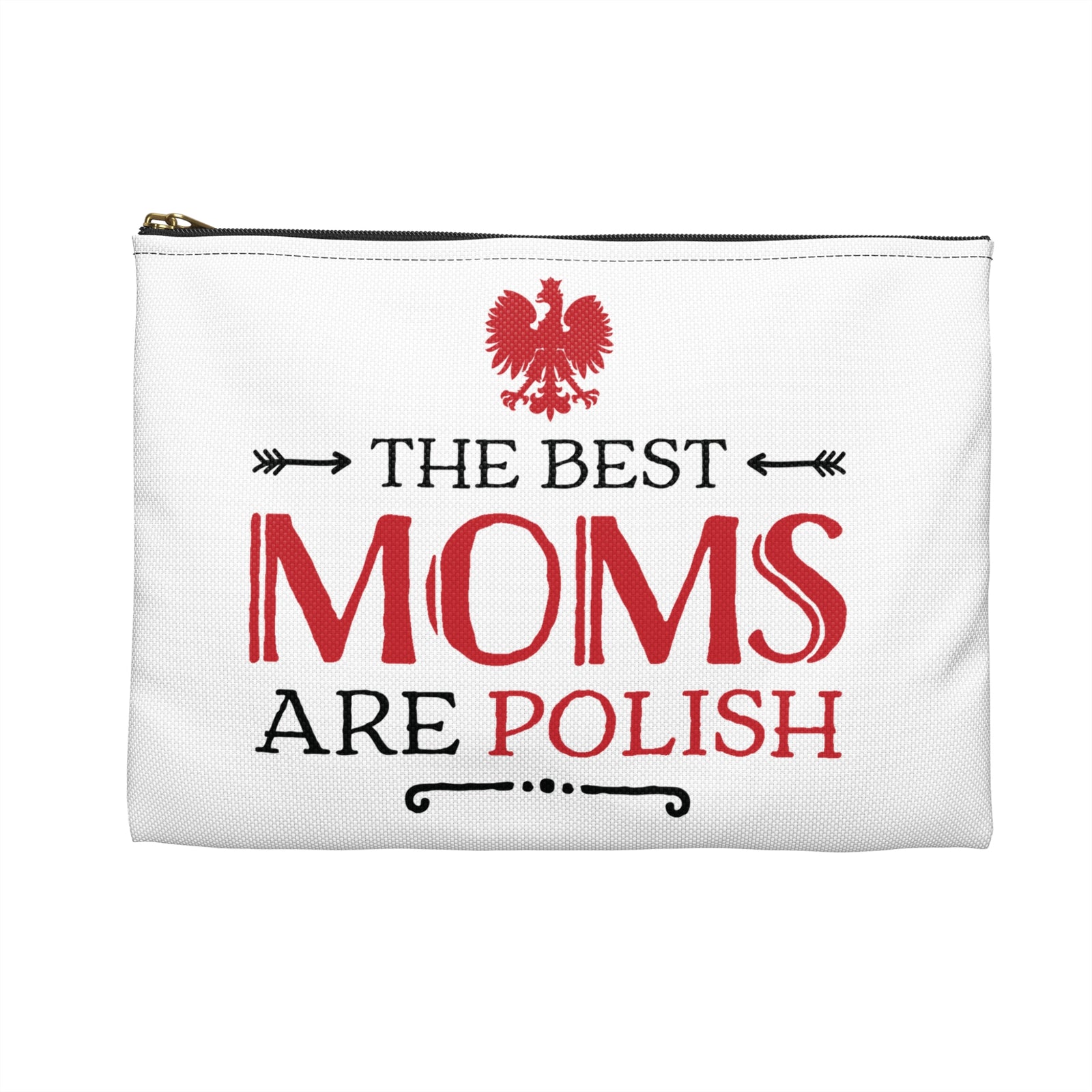Polish Moms Accessory Pouch - Gift for Mom, Organizer Bag, Makeup Bag, Cute Storage