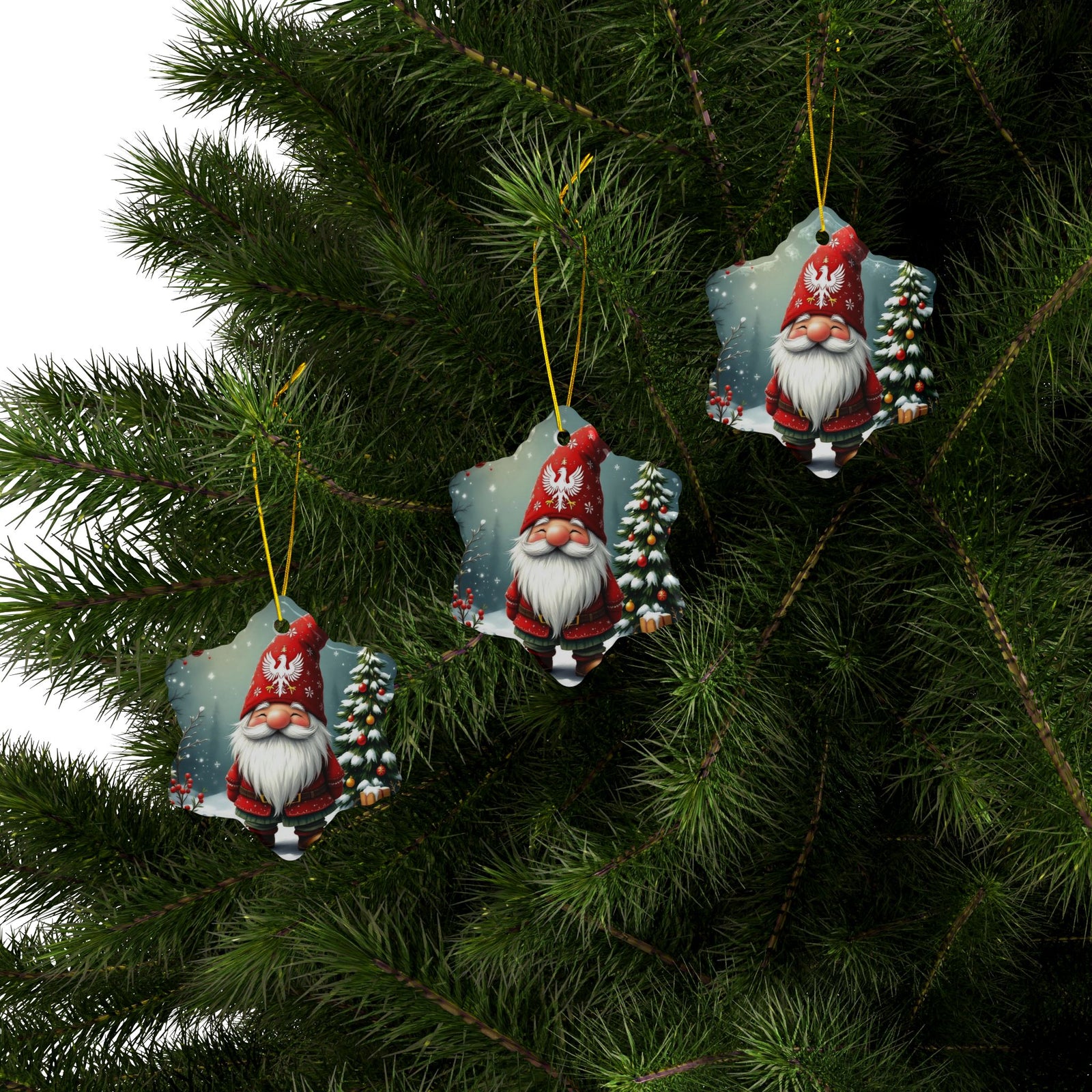 Polish Gnome Christmas Ornament
