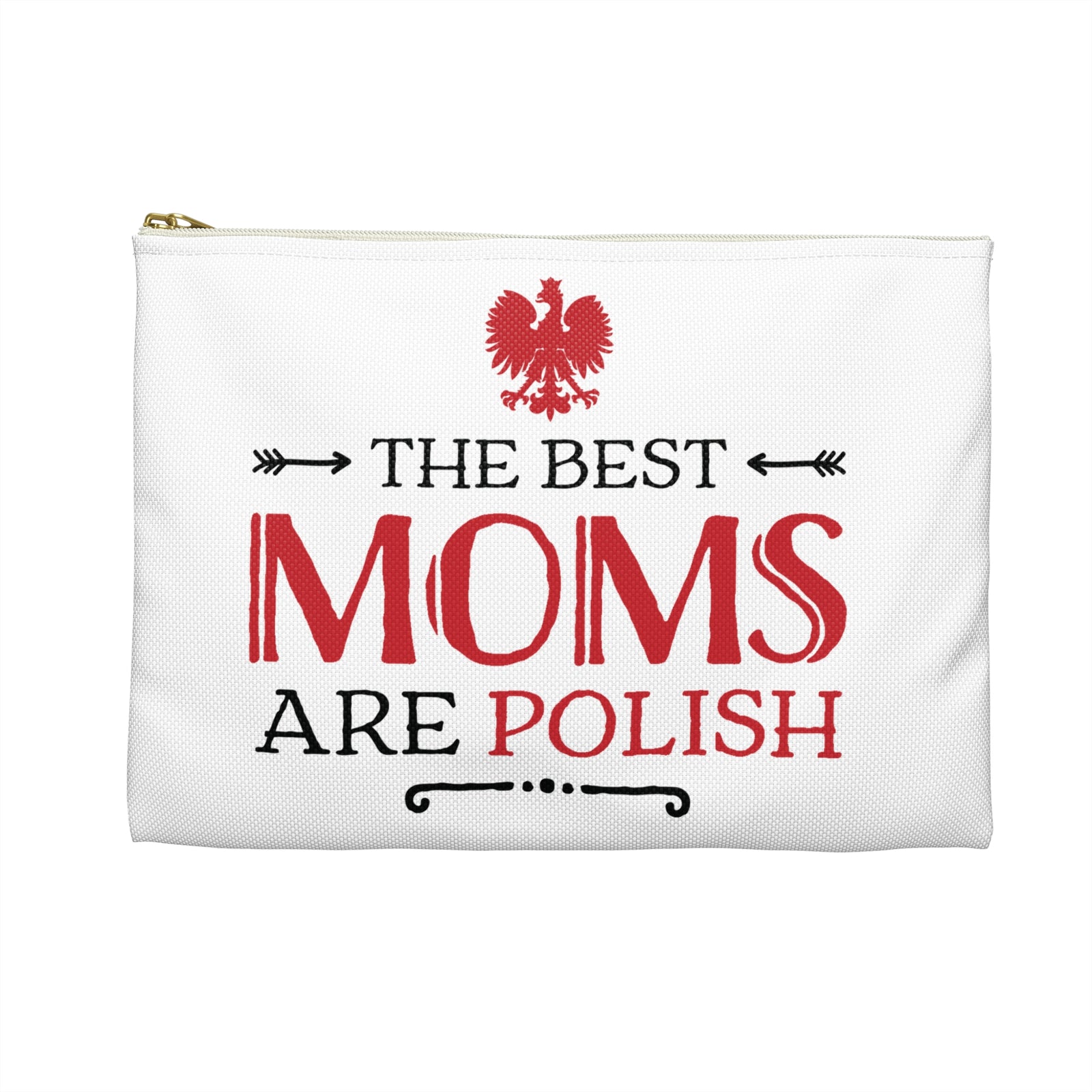 Polish Moms Accessory Pouch - Gift for Mom, Organizer Bag, Makeup Bag, Cute Storage