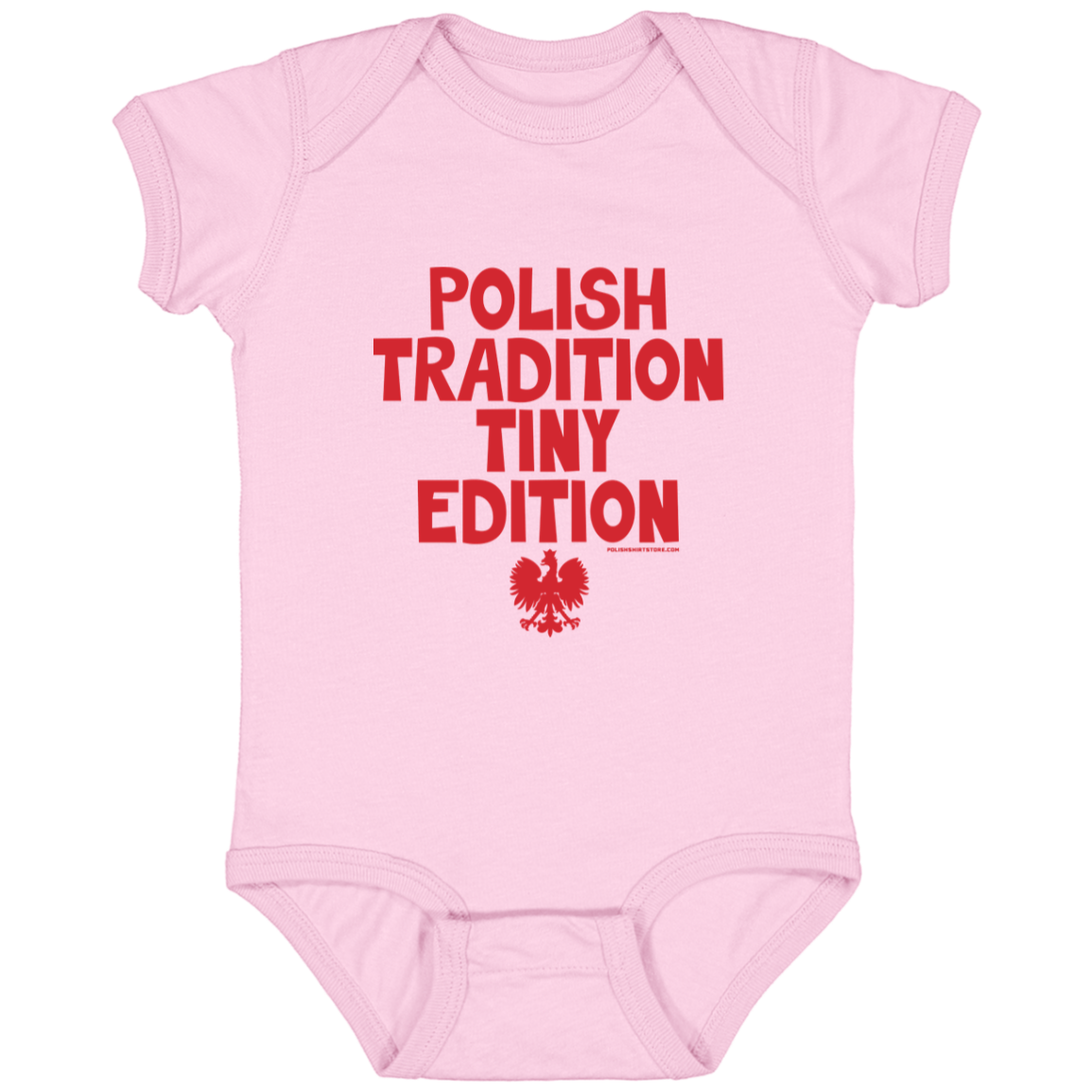 Polish Tradition Tiny Edition Infant Bodysuit Baby CustomCat Pink Newborn