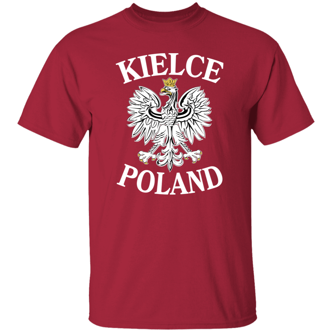 Kielce Poland T-Shirt T-Shirts CustomCat Cardinal S