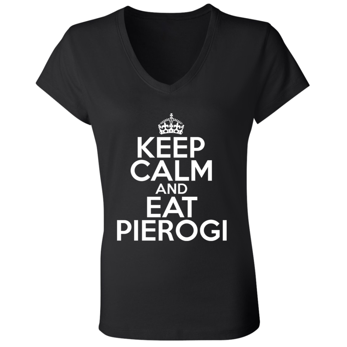 Keep Calm And Eat Pierogi Apparel CustomCat