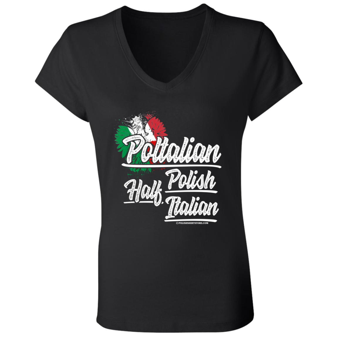 Half Polish Half Italian Poltalian Apparel CustomCat