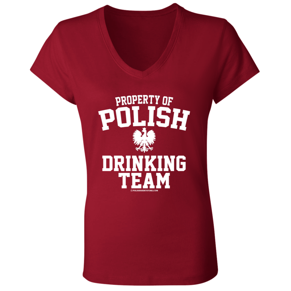 Property of Polish Drinking Team Apparel CustomCat