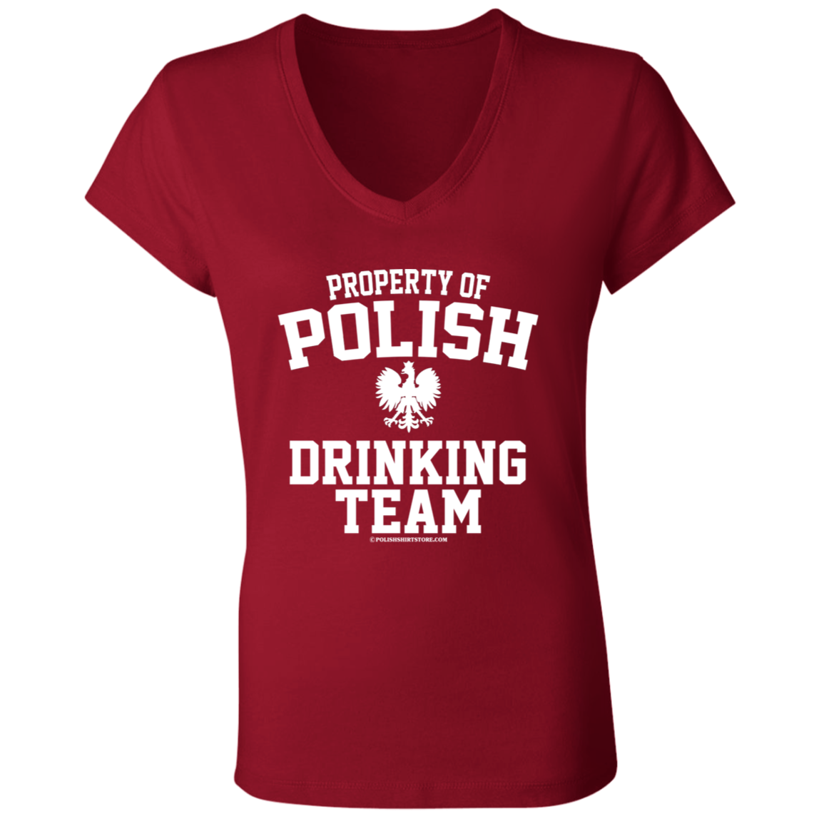 Property of Polish Drinking Team Apparel CustomCat   