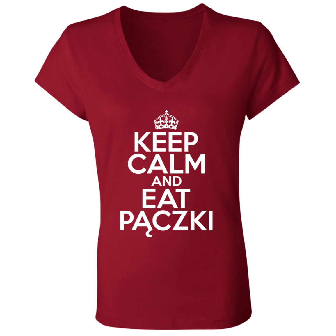Keep Calm And Eat Paczki Apparel CustomCat