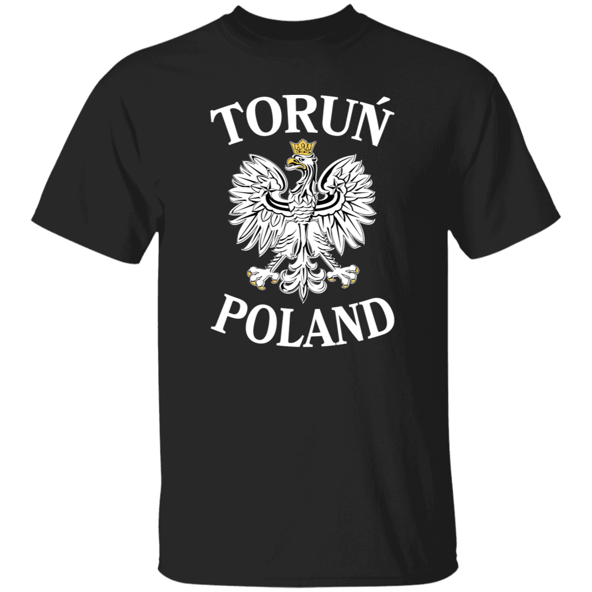 Torun Poland T-Shirt T-Shirts CustomCat Black S