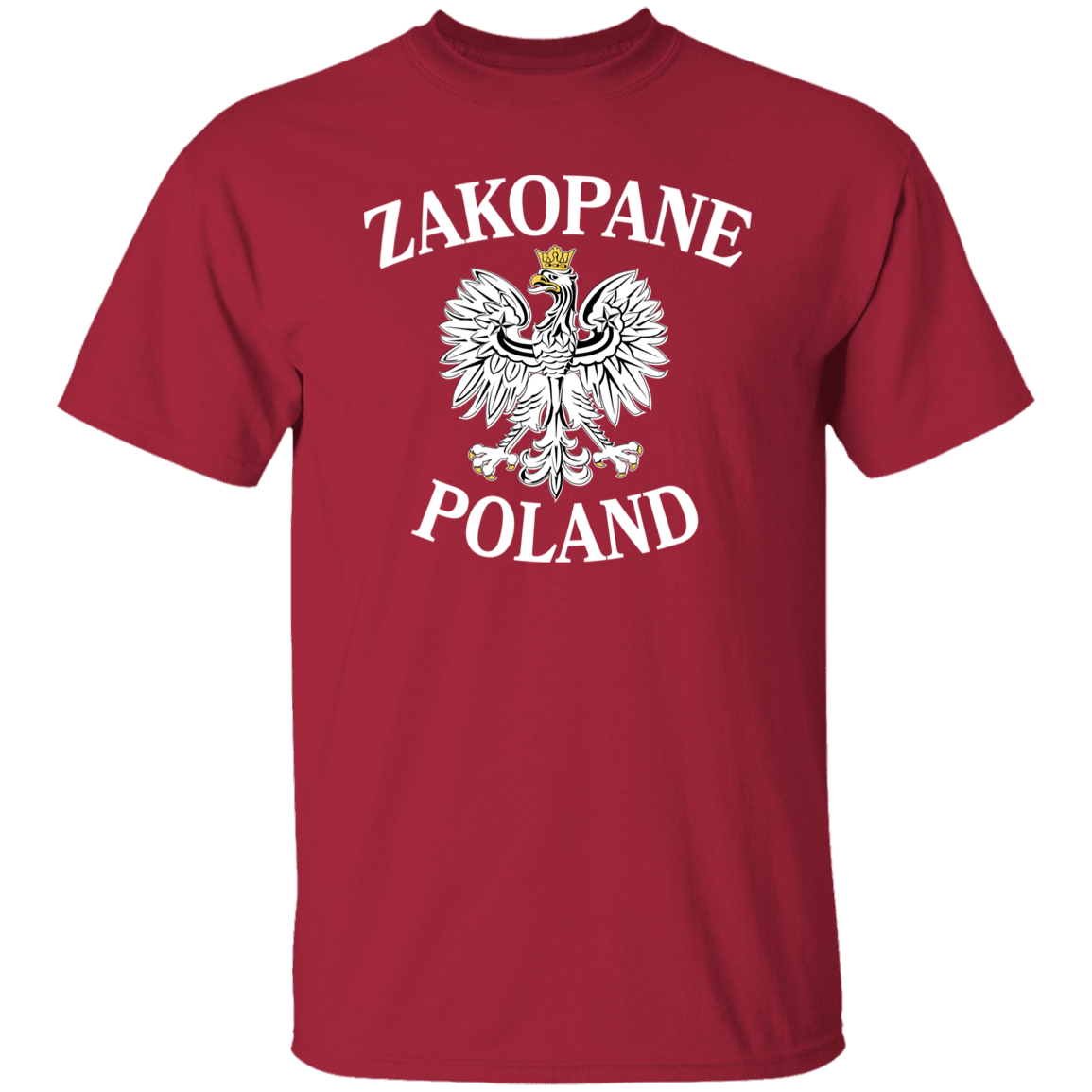 Zakopane Poland T-Shirt T-Shirts CustomCat Cardinal S