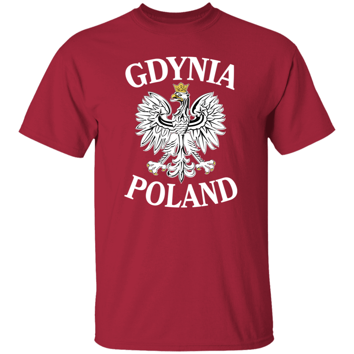 Gdynia Poland T-Shirt T-Shirts CustomCat Cardinal S