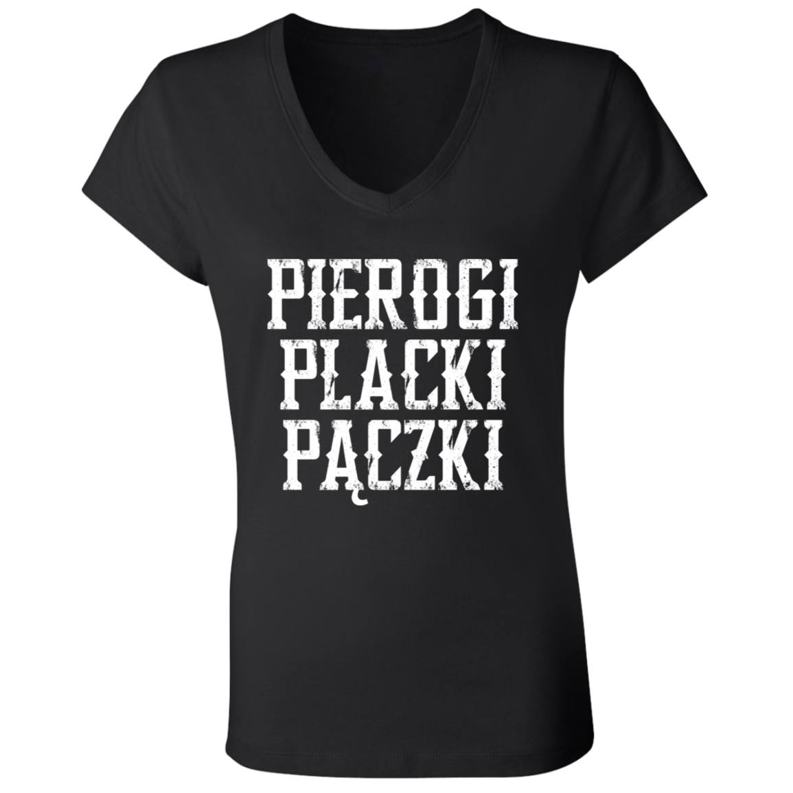 Pierogi Placzki Paczki Tongue-Twisting Tee Apparel CustomCat