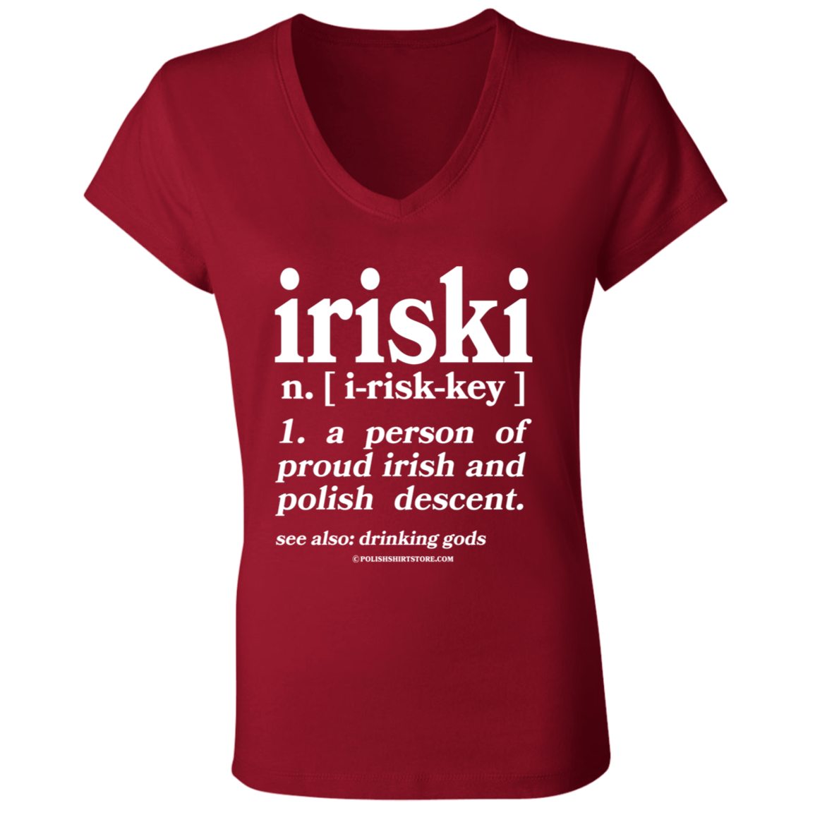 Iriski A Person Of Irish Polish Descent Apparel CustomCat