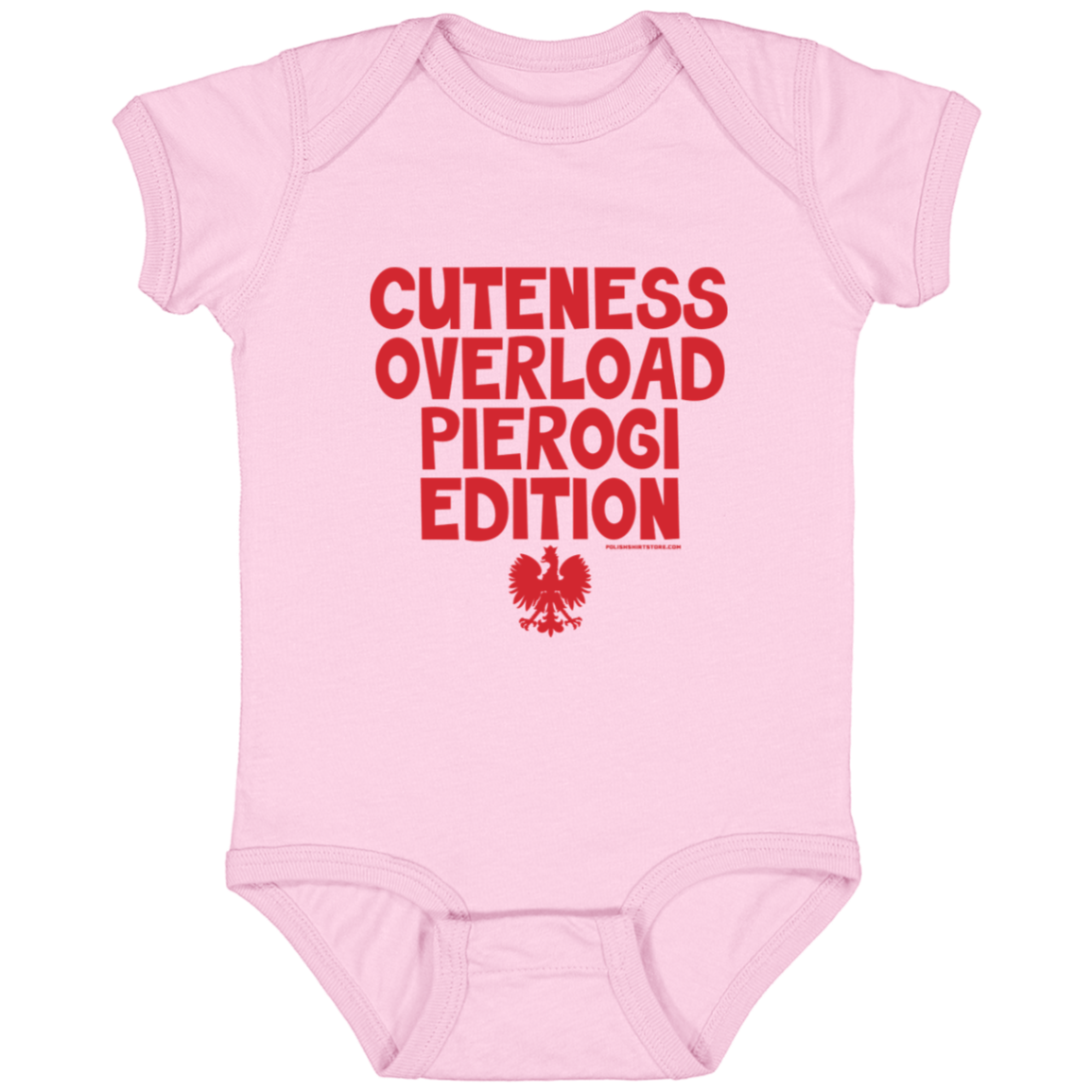 Cuteness Overlaod Pierogi Edition Infant Bodysuit Baby CustomCat Pink Newborn