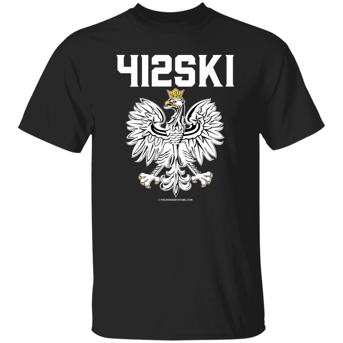412SKI Apparel CustomCat G500 5.3 oz. T-Shirt Black S