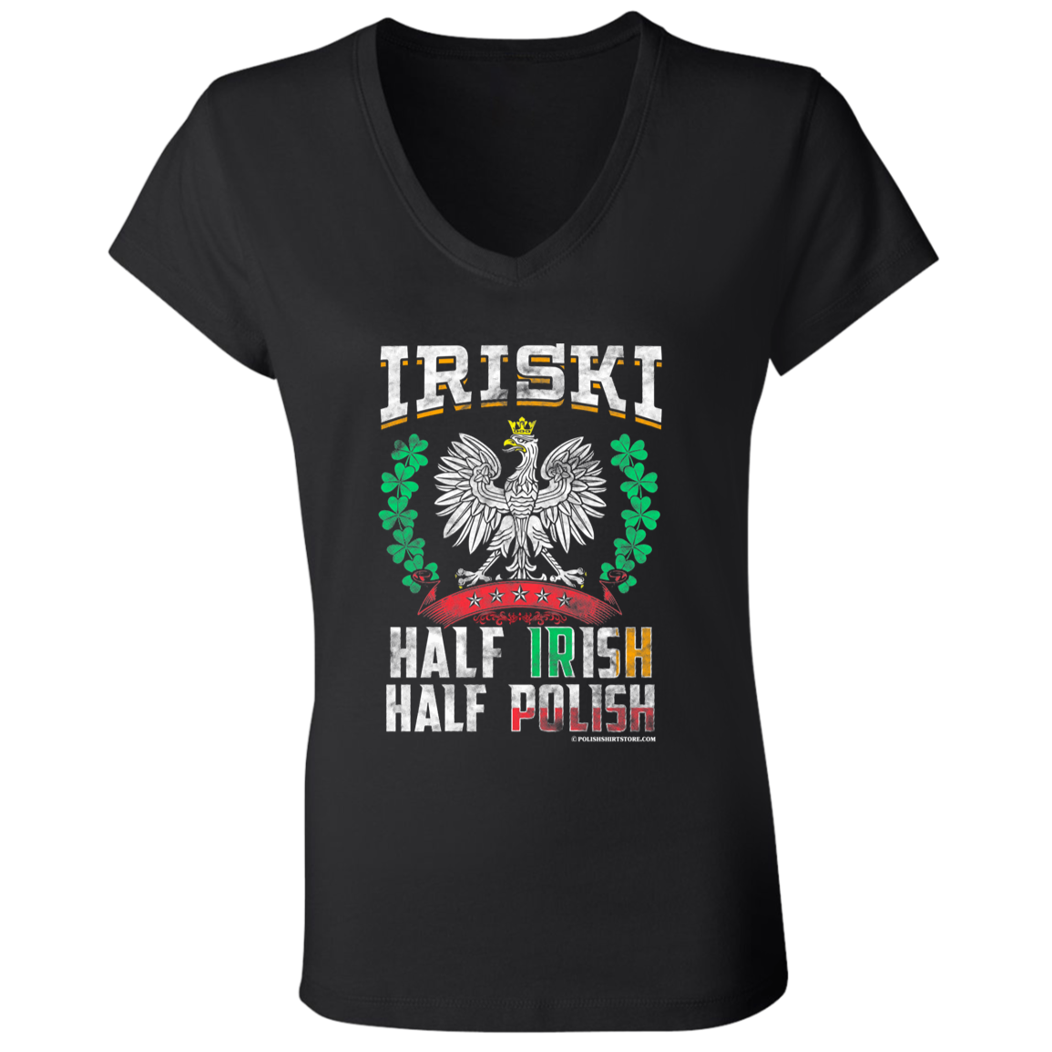 Iriski Half Irish Half Polish Apparel CustomCat