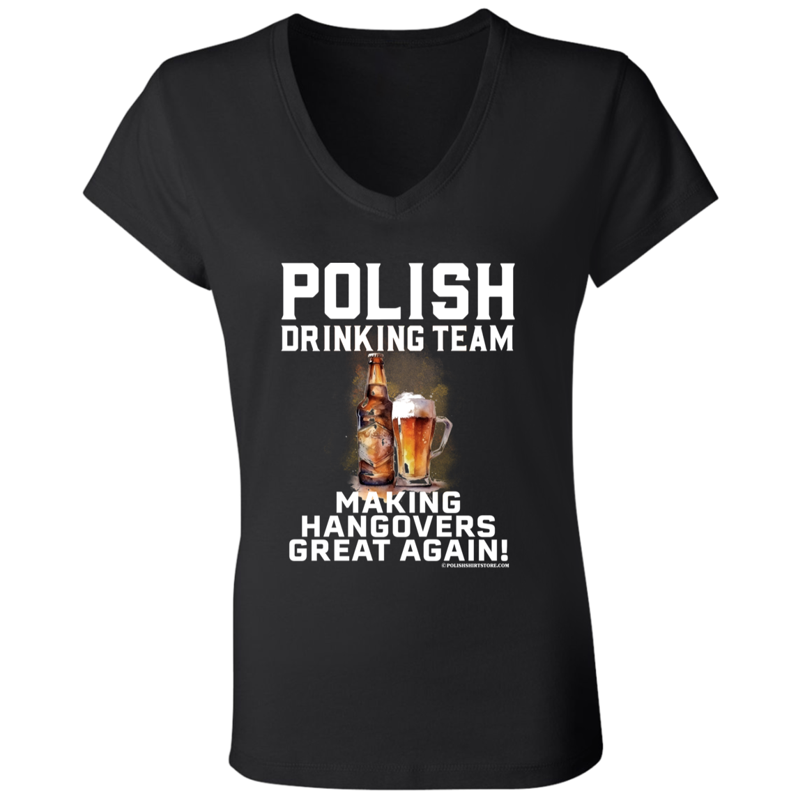 Polish Drinking Team Making Hangovers Great Again Apparel CustomCat