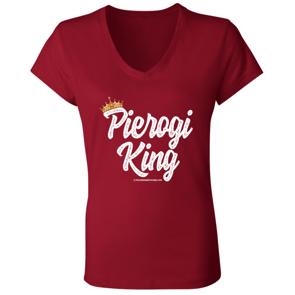 Pierogi King T-Shirt Apparel CustomCat
