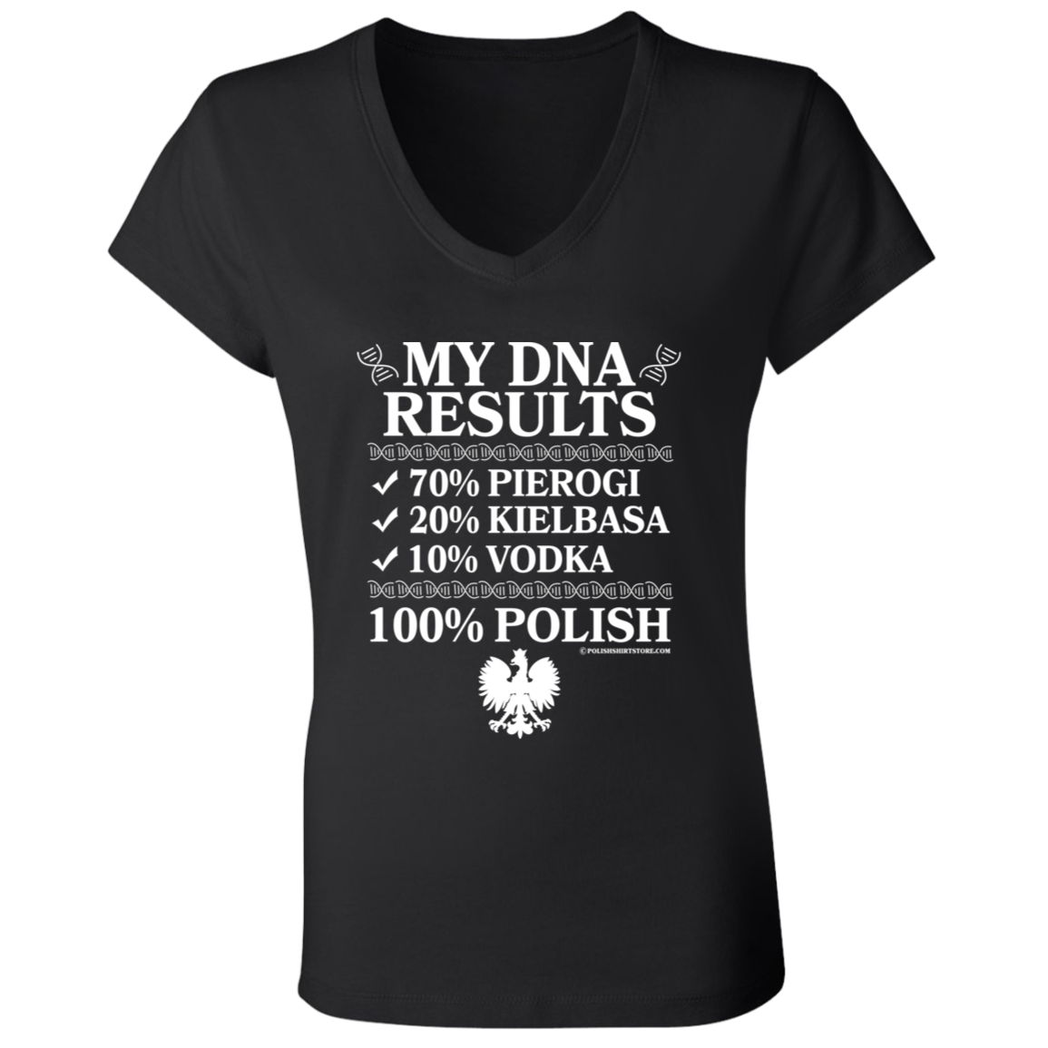 Polish DNA Results Apparel CustomCat