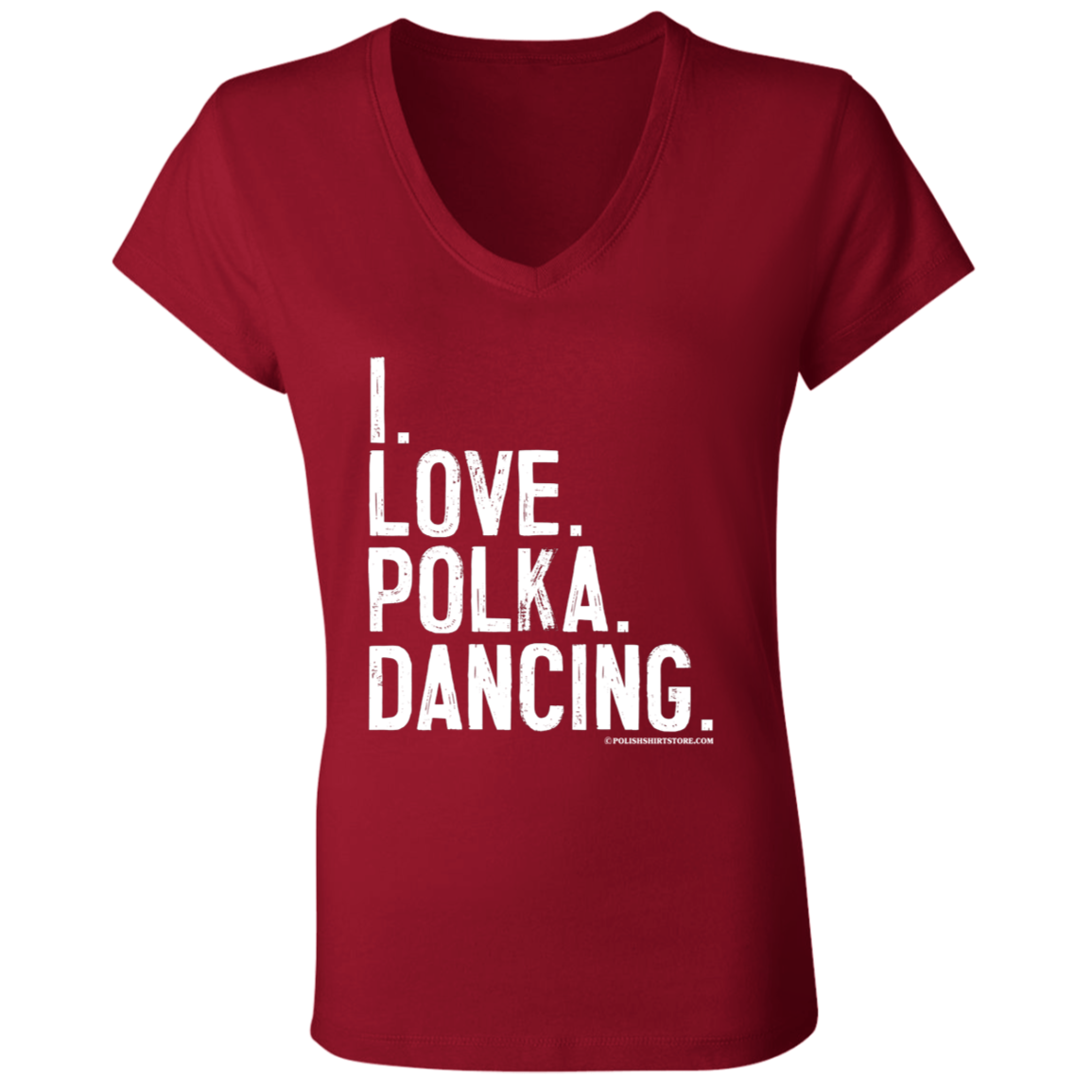 I Love Polka Dancing Apparel CustomCat