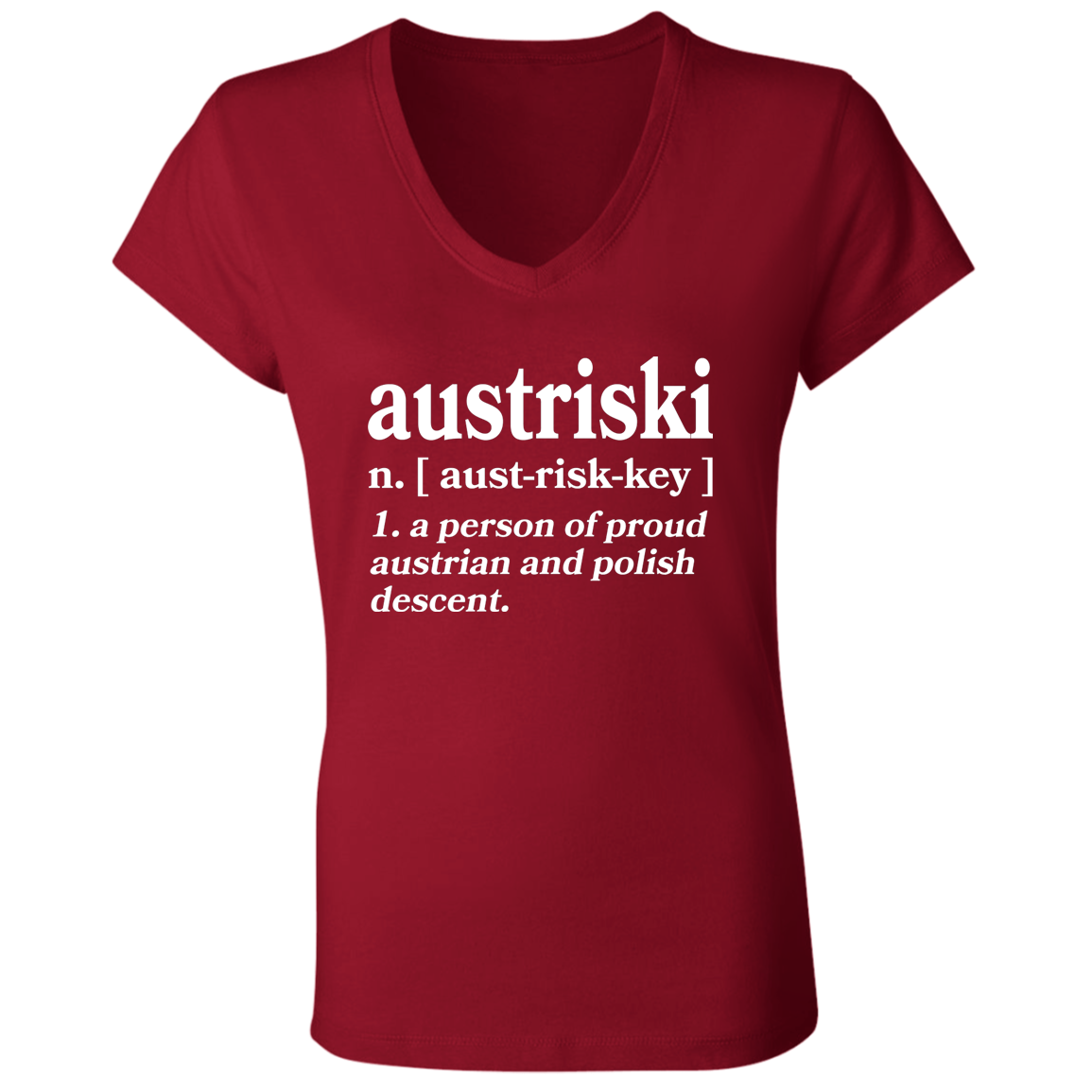 Austriski A Person Of Austrian Polish Descent Apparel CustomCat