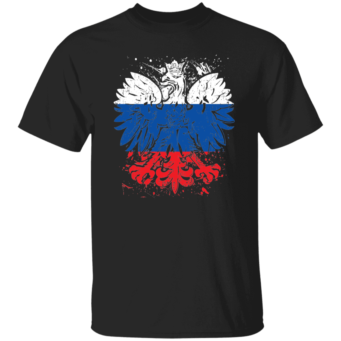 Polish Slovak Heritage T-Shirts CustomCat Black S