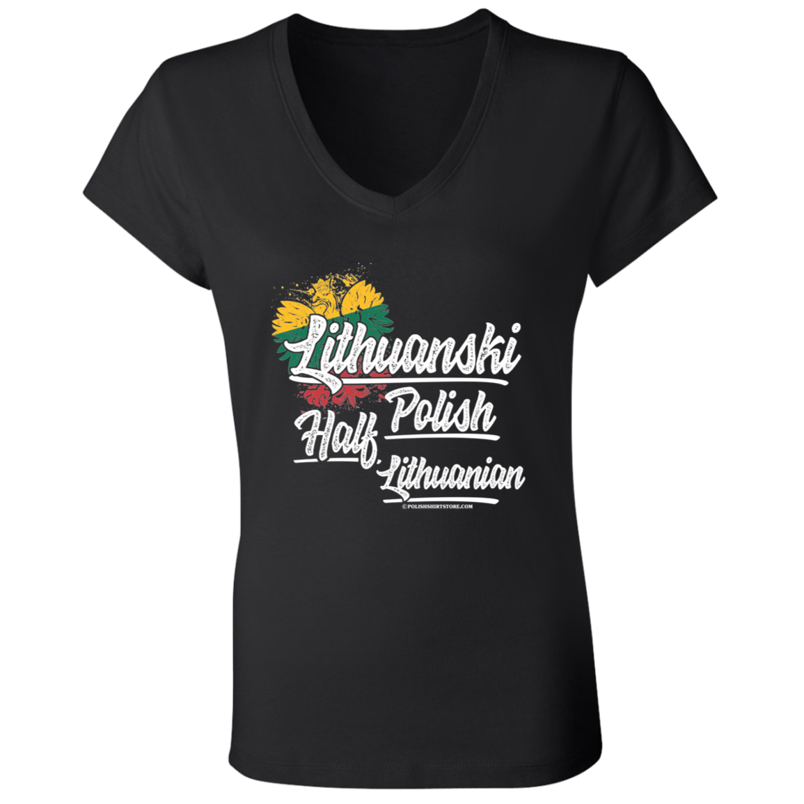 Lithuanski Half Lithuania Half Polish Apparel CustomCat
