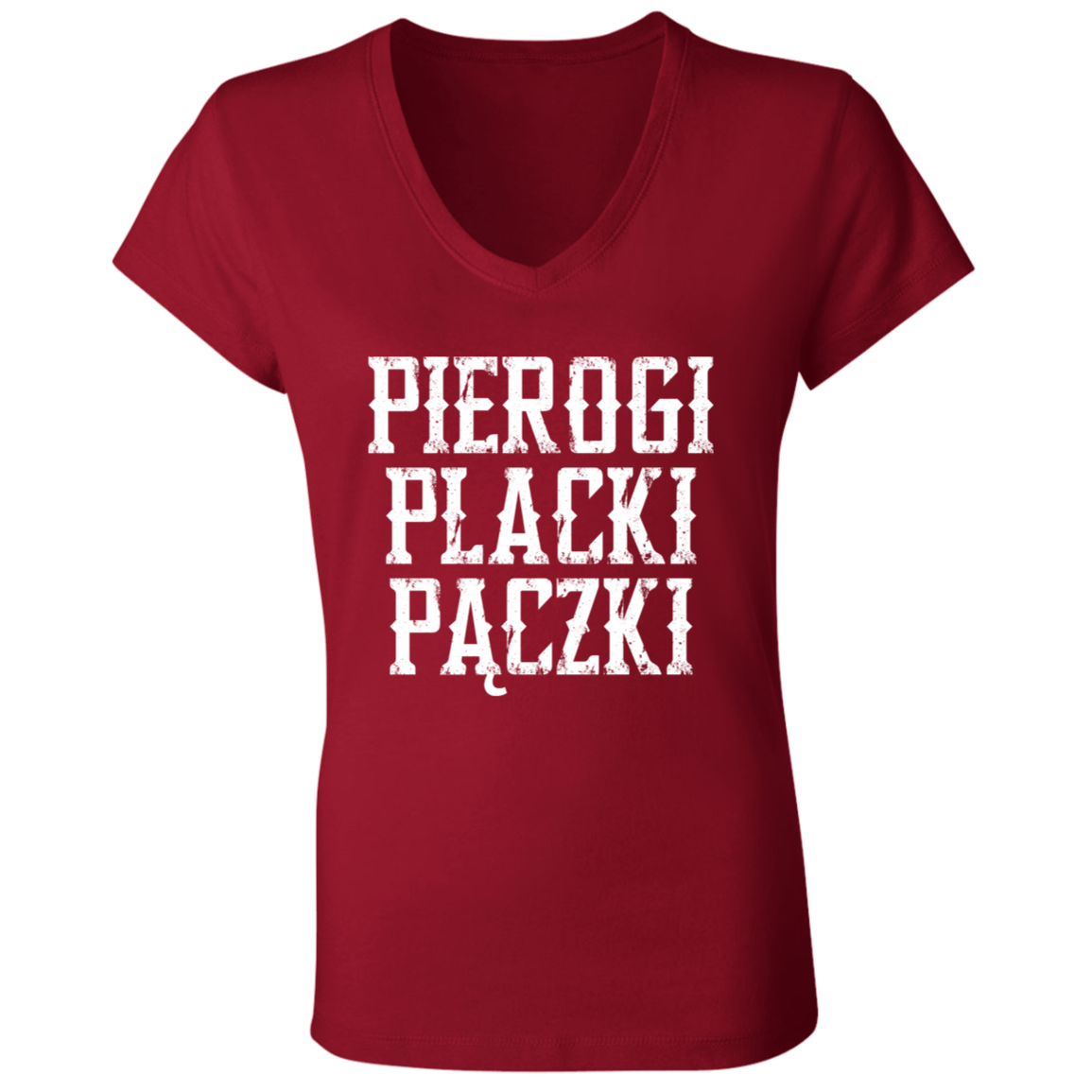 Pierogi Placzki Paczki Tongue-Twisting Tee Apparel CustomCat