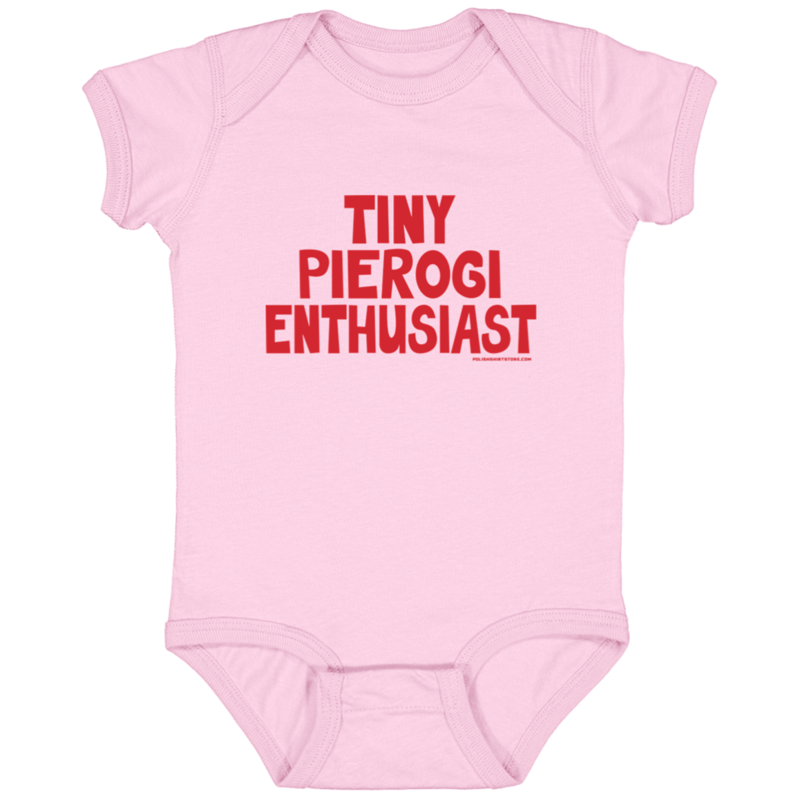 Tiny Pierogi Enthusiast Infant Bodysuit Baby CustomCat Pink Newborn