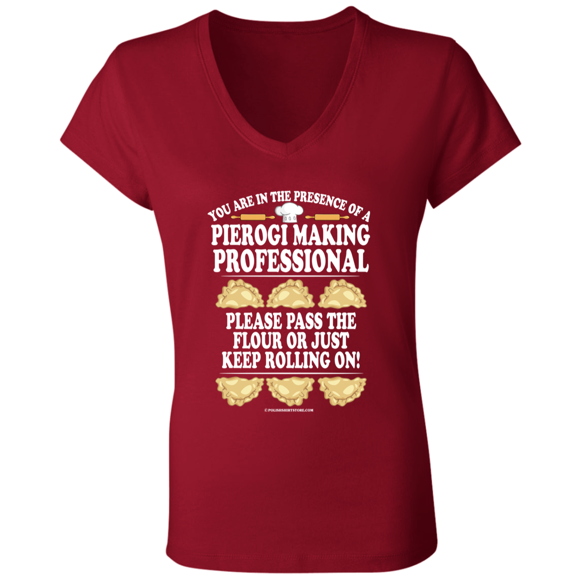 Pierogi Making Professional T-Shirt Apparel CustomCat