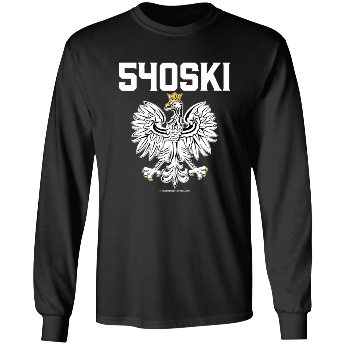 540ski Apparel CustomCat G540 LS T-Shirt Black S