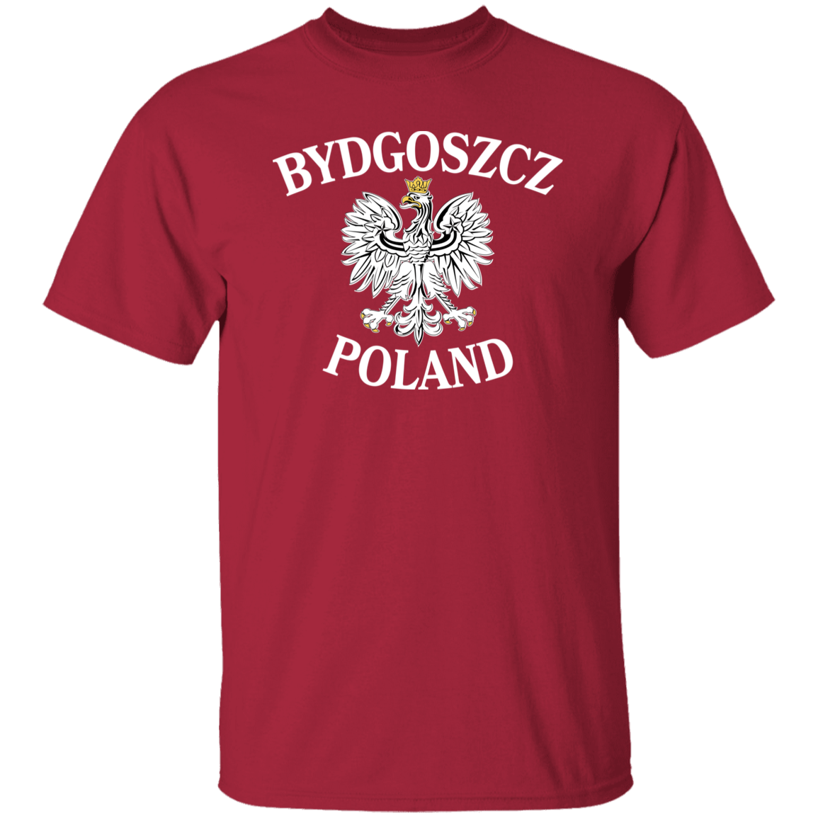 Bydgoszcz Poland T-Shirt T-Shirts CustomCat Cardinal S