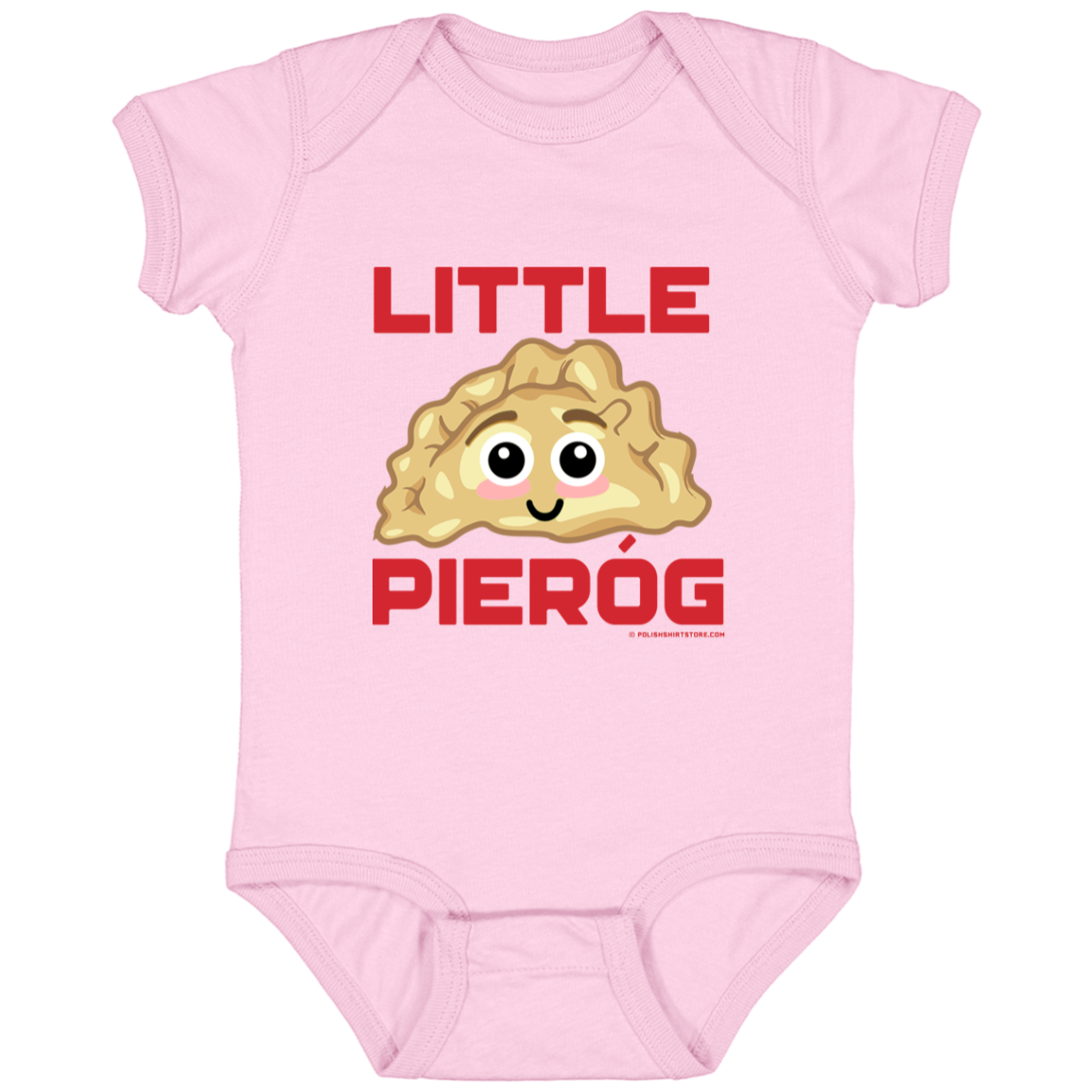 Little Pierog Infant Bodysuit Baby CustomCat Pink Newborn