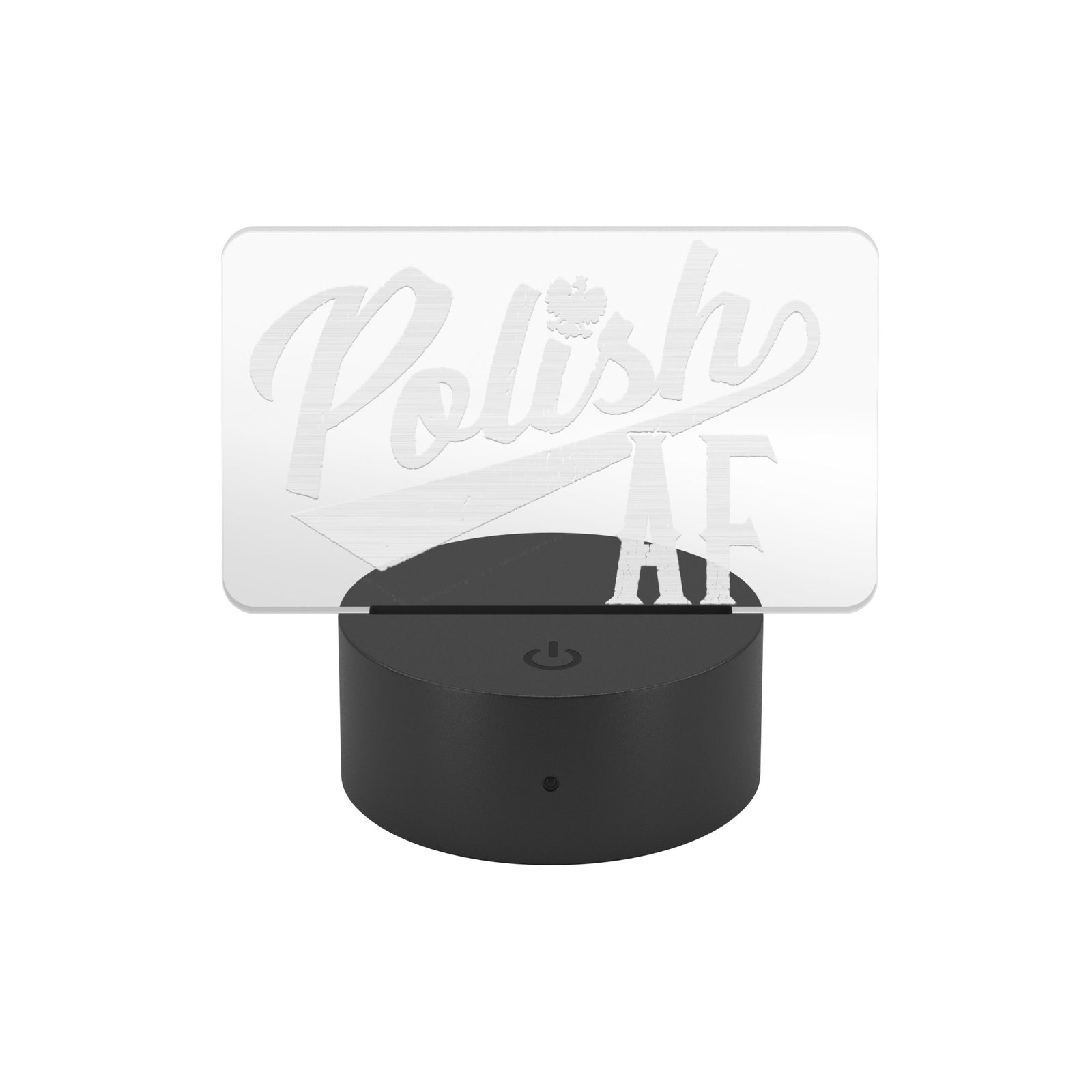 Polish AF Plate Acrylic LED Sign LED Signs teelaunch
