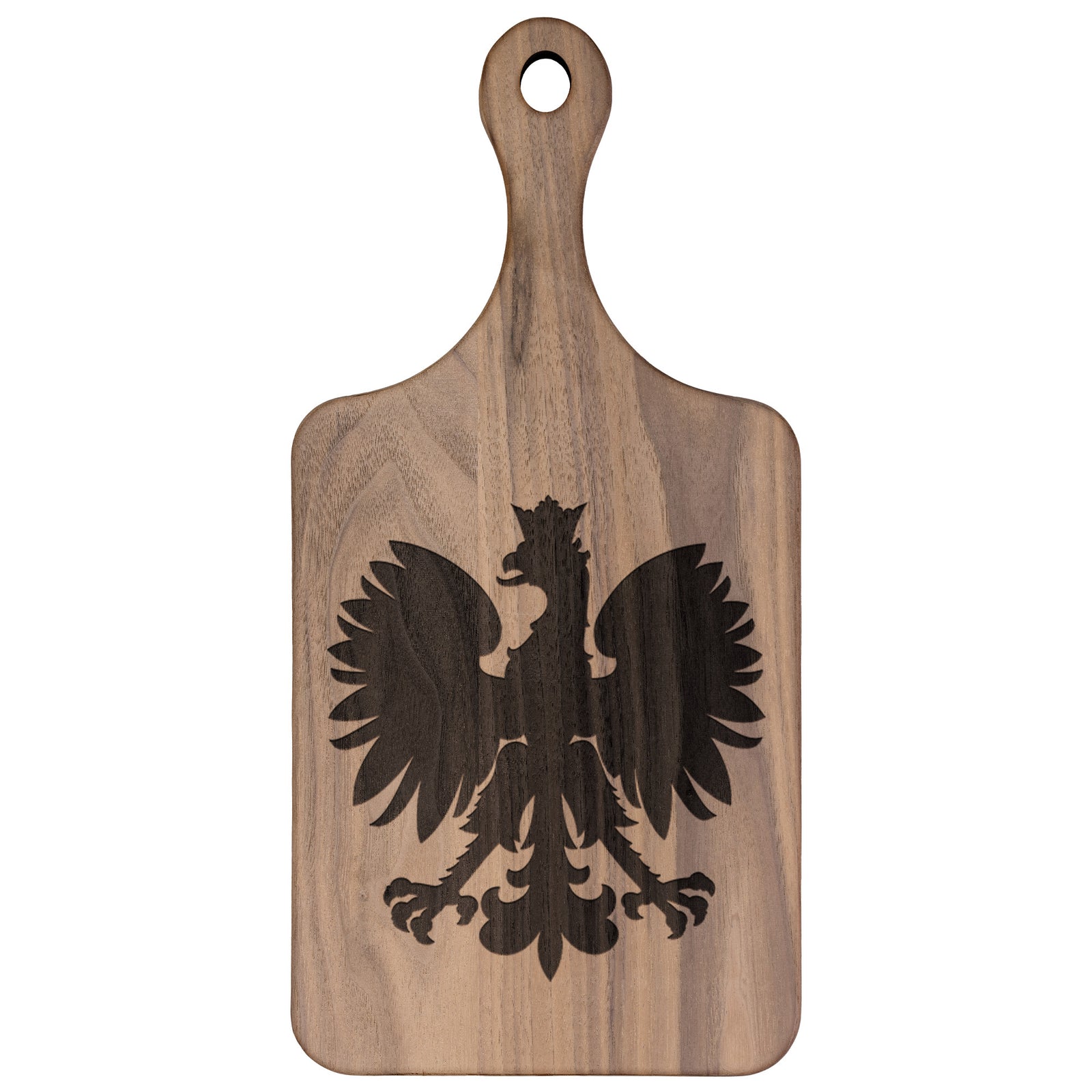 Polish Eagle Hardwood Paddle Cutting Board Kitchenware teelaunch