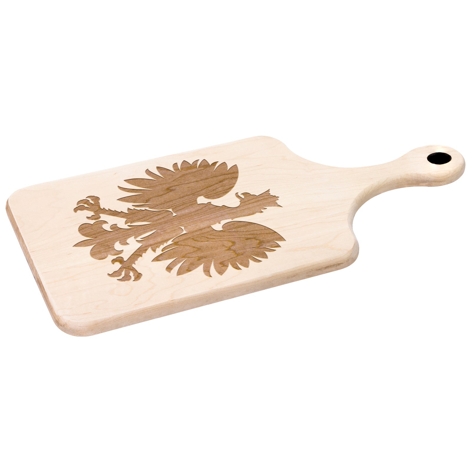 Polish Eagle Hardwood Paddle Cutting Board Kitchenware teelaunch