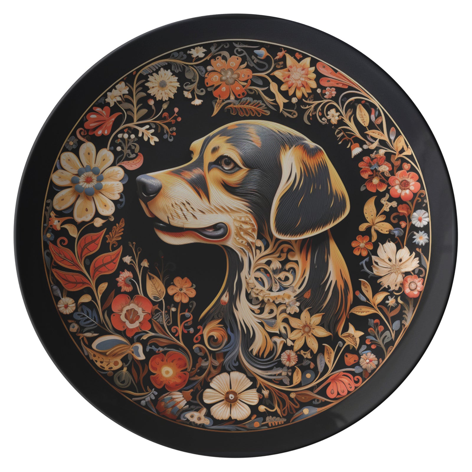 Polish Hunting Dog Plate Kitchenware teelaunch