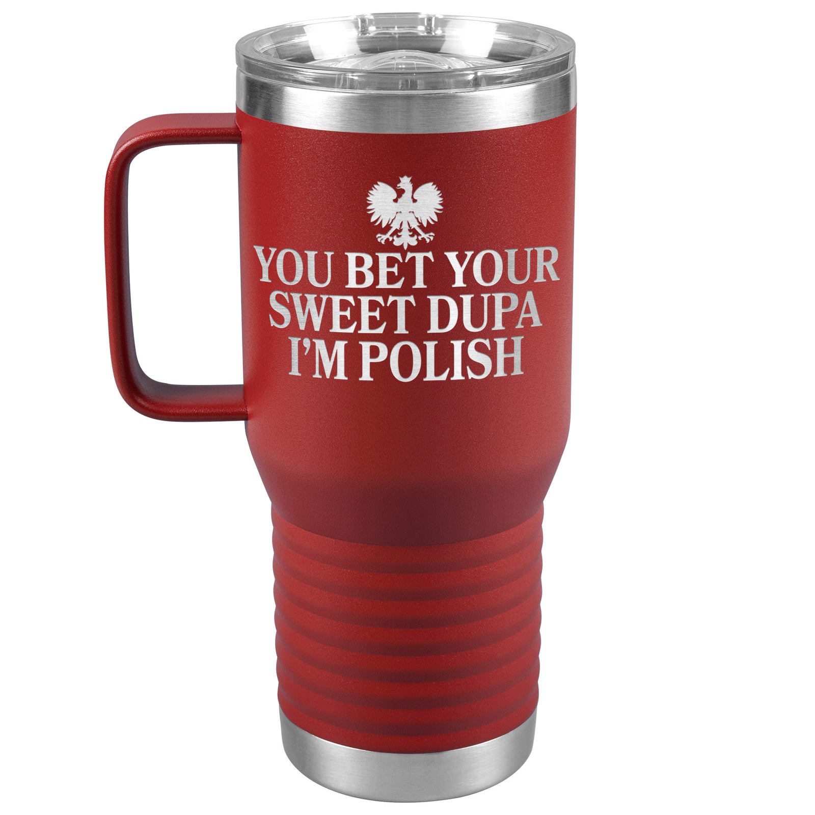Sweet Dupa Travel Tumbler Tumblers teelaunch Red