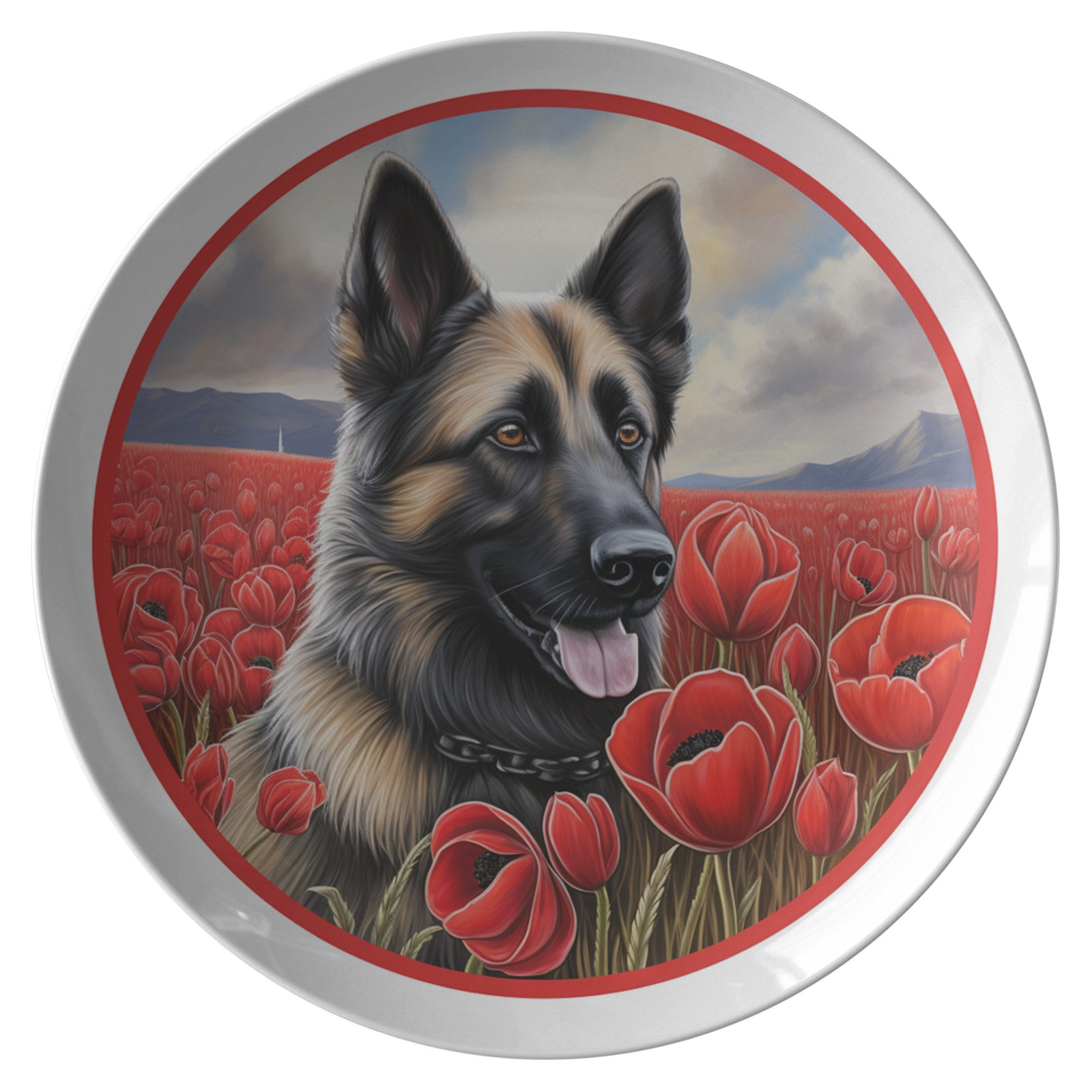 Tatra Shepherd Dog Plate Kitchenware teelaunch