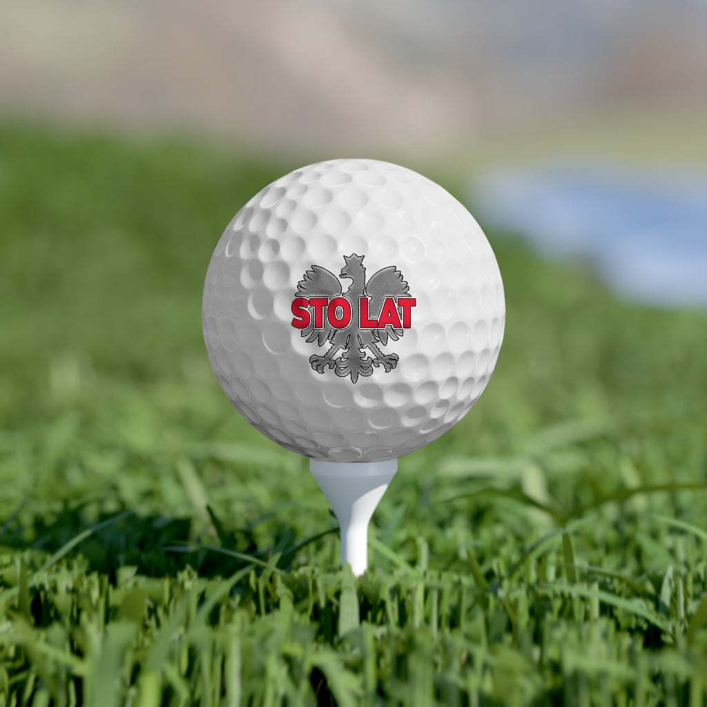 Sto Lat Golf Balls, 6pcs Accessories Printify