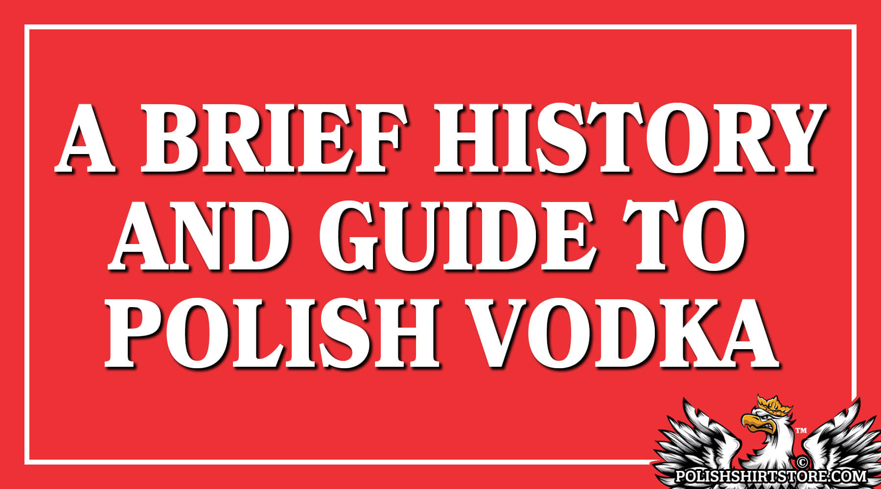 A Brief History of Vodka and Its Origin