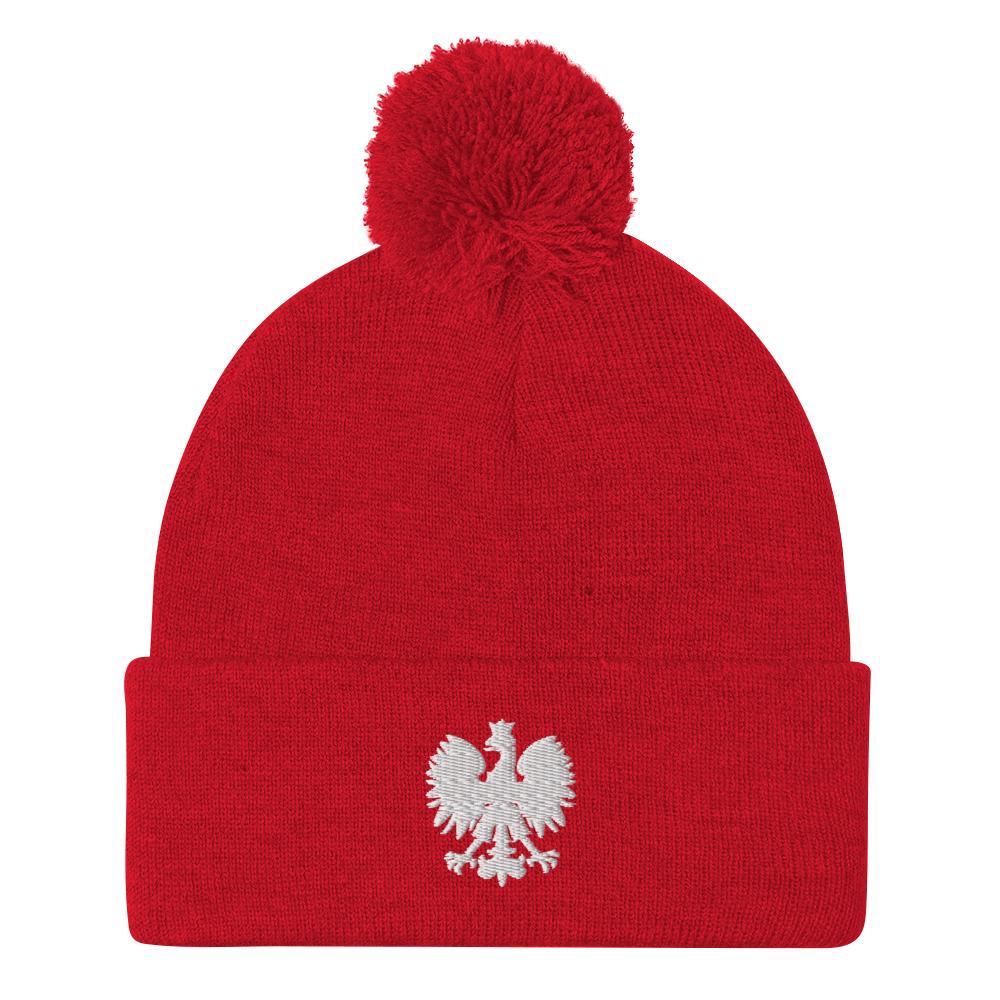 Polish Pom-Pom Beanie Hats