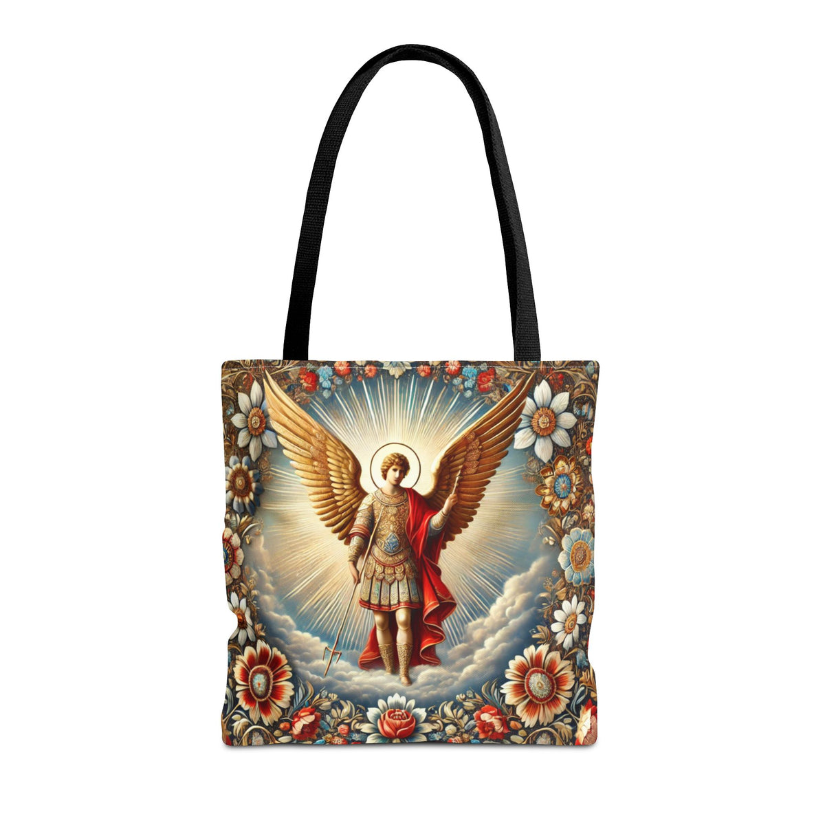 Archangel Michael Heavens Gate Biblical Tote Bag