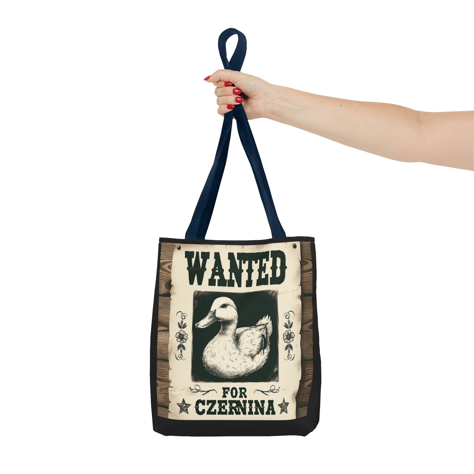 Funny Wanted Duck For Czernina Tote Bag
